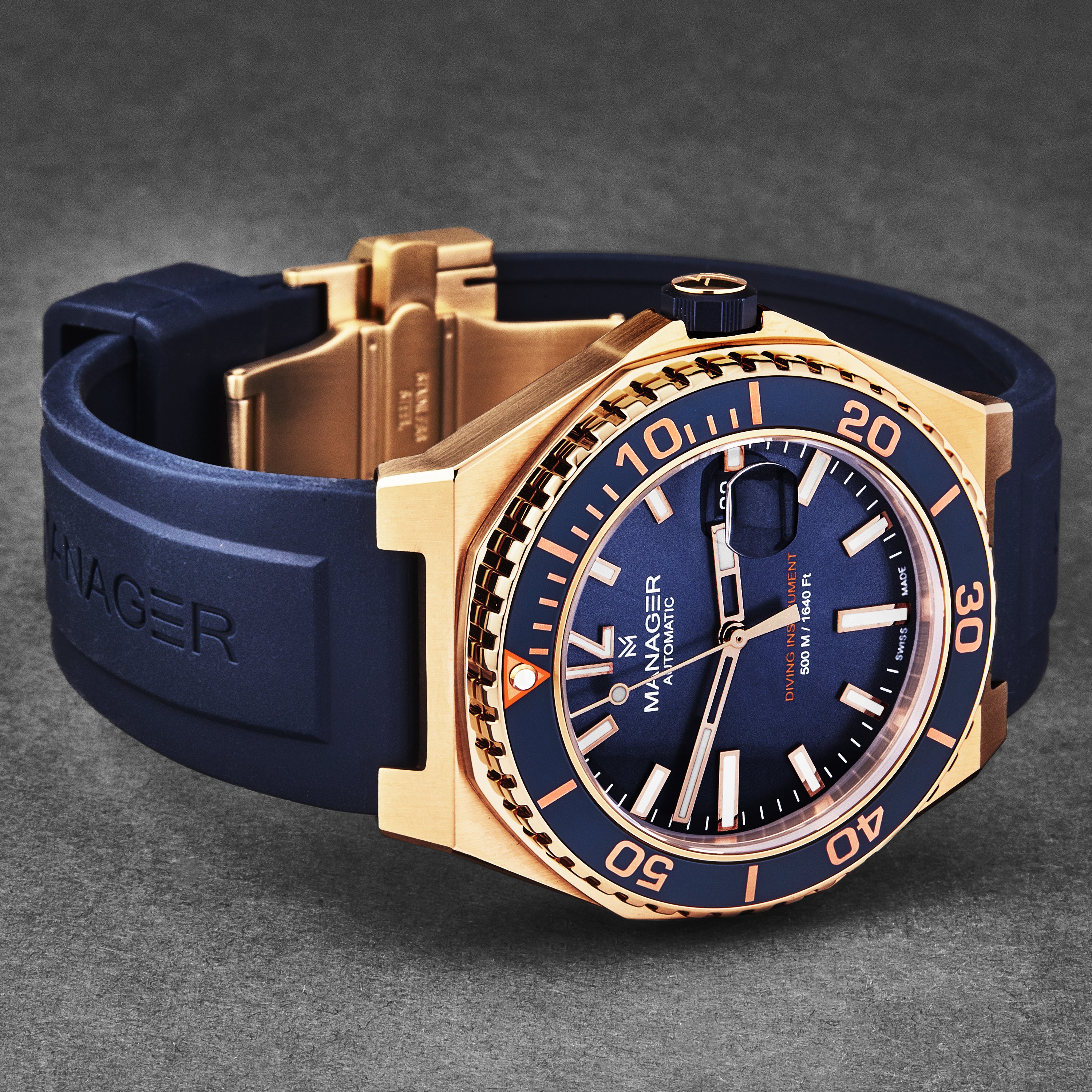 Oceana MAN-RD-05-RC / Blue | Blue Dial - Image 2