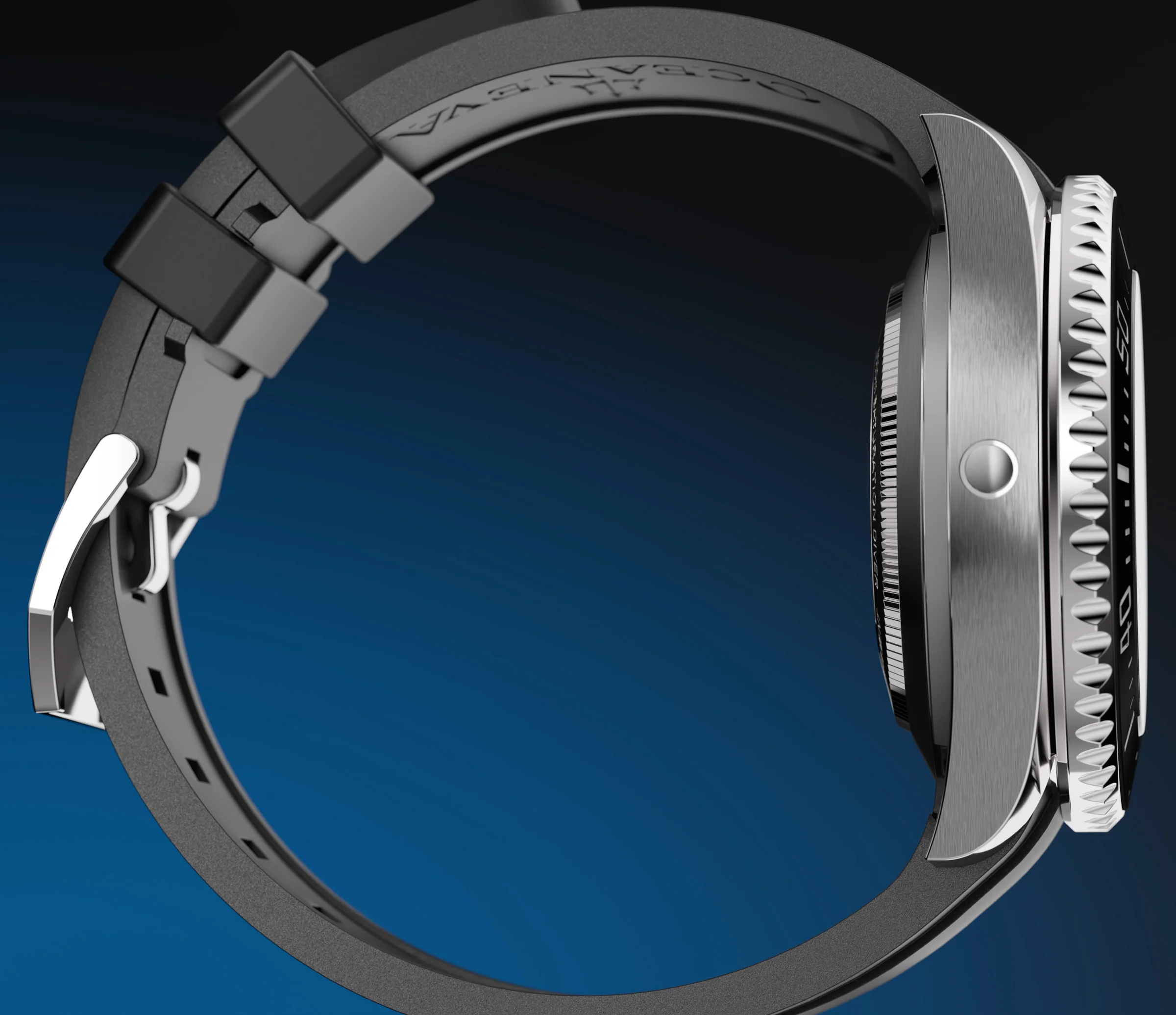 Oceaneva Deep Marine Explorer VI 6000M - Mint Titanium Automatic 6000m/MintBurst | Mint Dial - Image 8