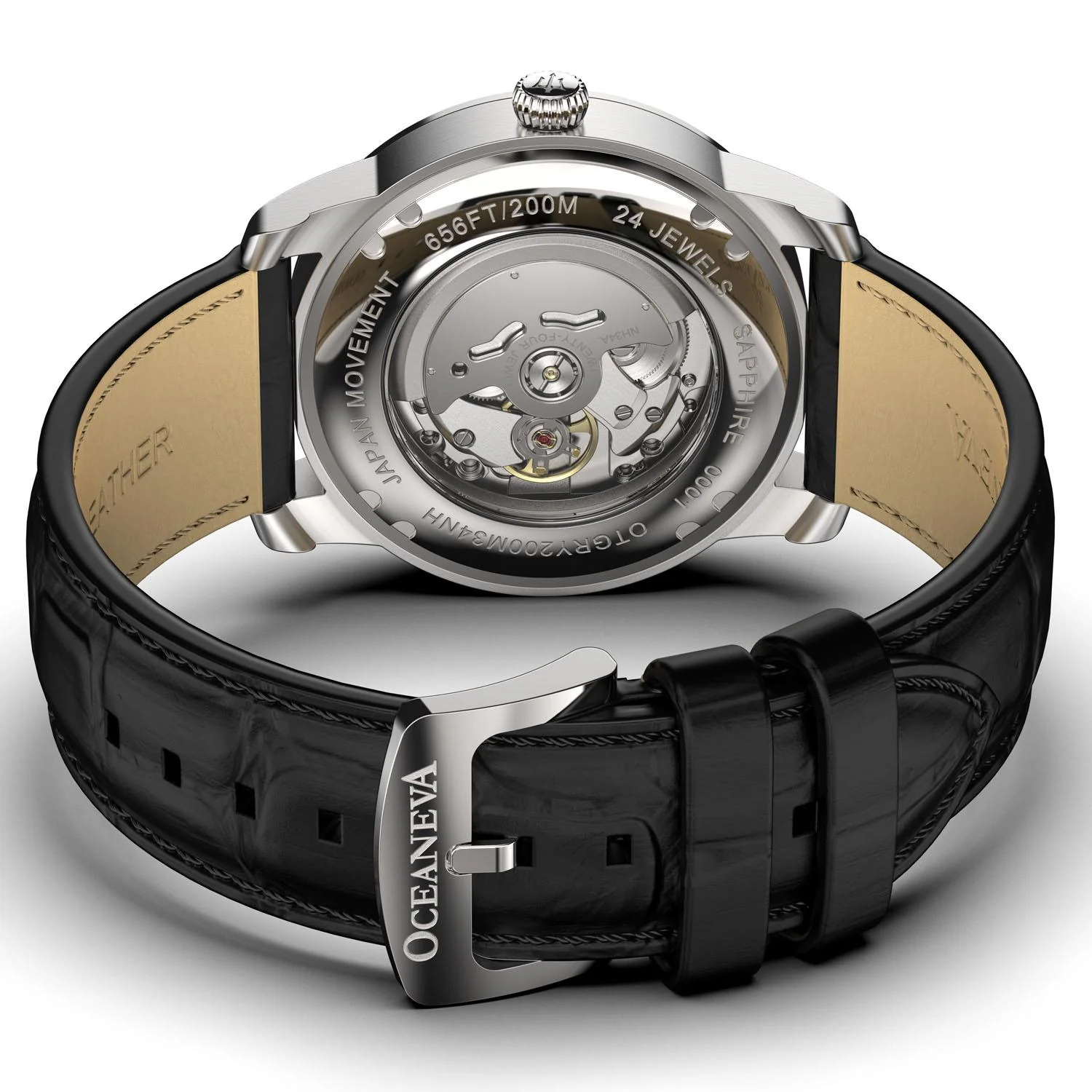 OceanTrek Automatic GMT 200M – Grey Dial - Image 5