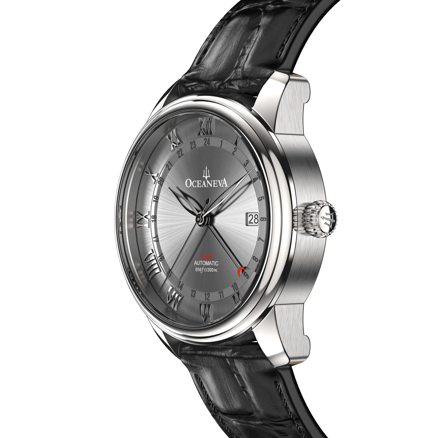 OceanTrek Automatic GMT 200M – Grey Dial - Image 7