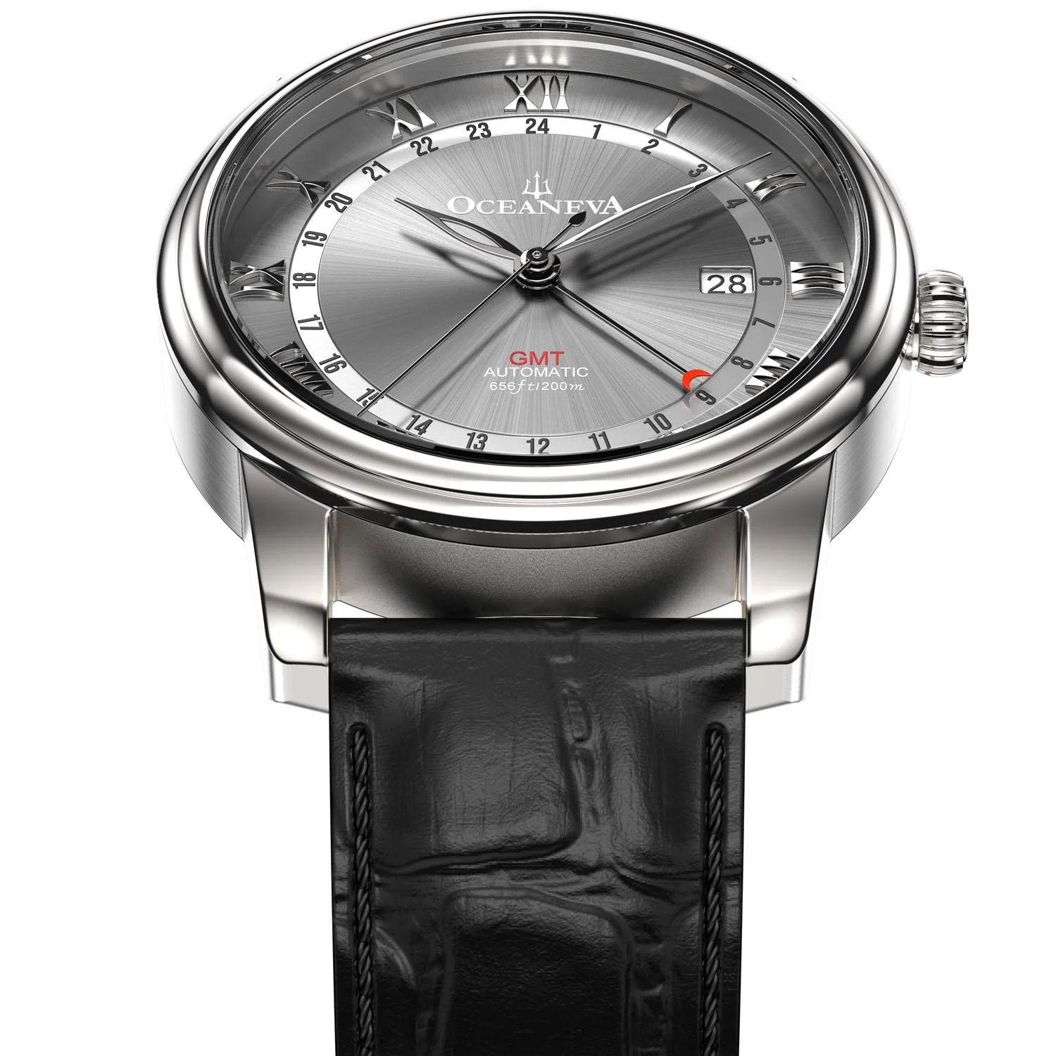 OceanTrek Automatic GMT 200M – Grey Dial - Image 8