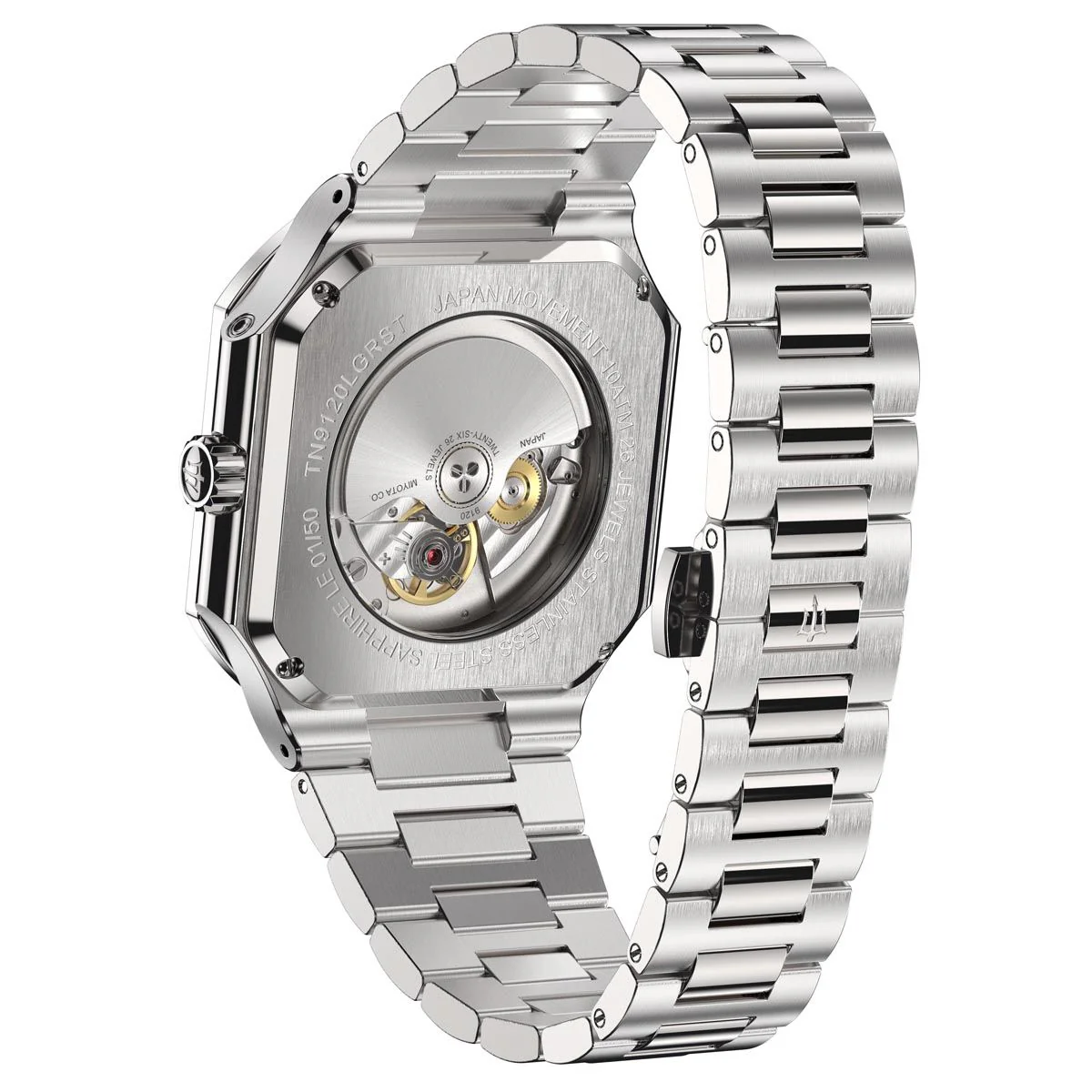 Oceaneva Tenuis Automatic CalendarThin Watch Mint/Silver Mint/Silver | Mint Dial - Image 8