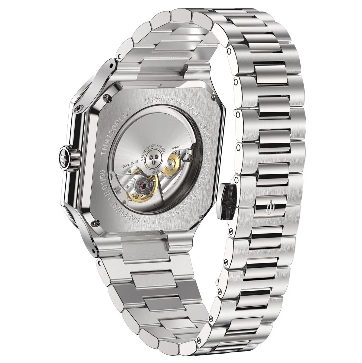 Tenuis Automatic Calendar Thin Swiss Automatic Watch – Purple/Silver - Image 4