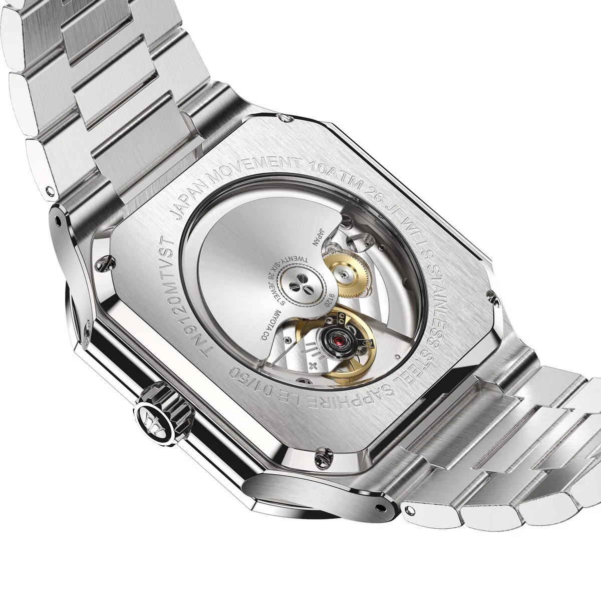 Tenuis Automatic CalendarThin Watch Teal/Silver Teal/Silver | Teal Dial - Image 3