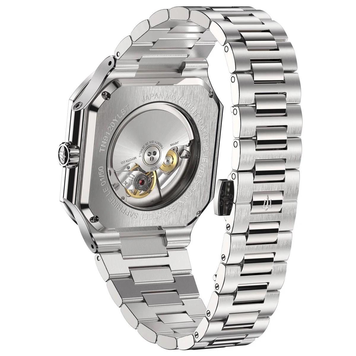 Tenuis Automatic Calendar Silver Bezel | Yellow Dial - Image 3