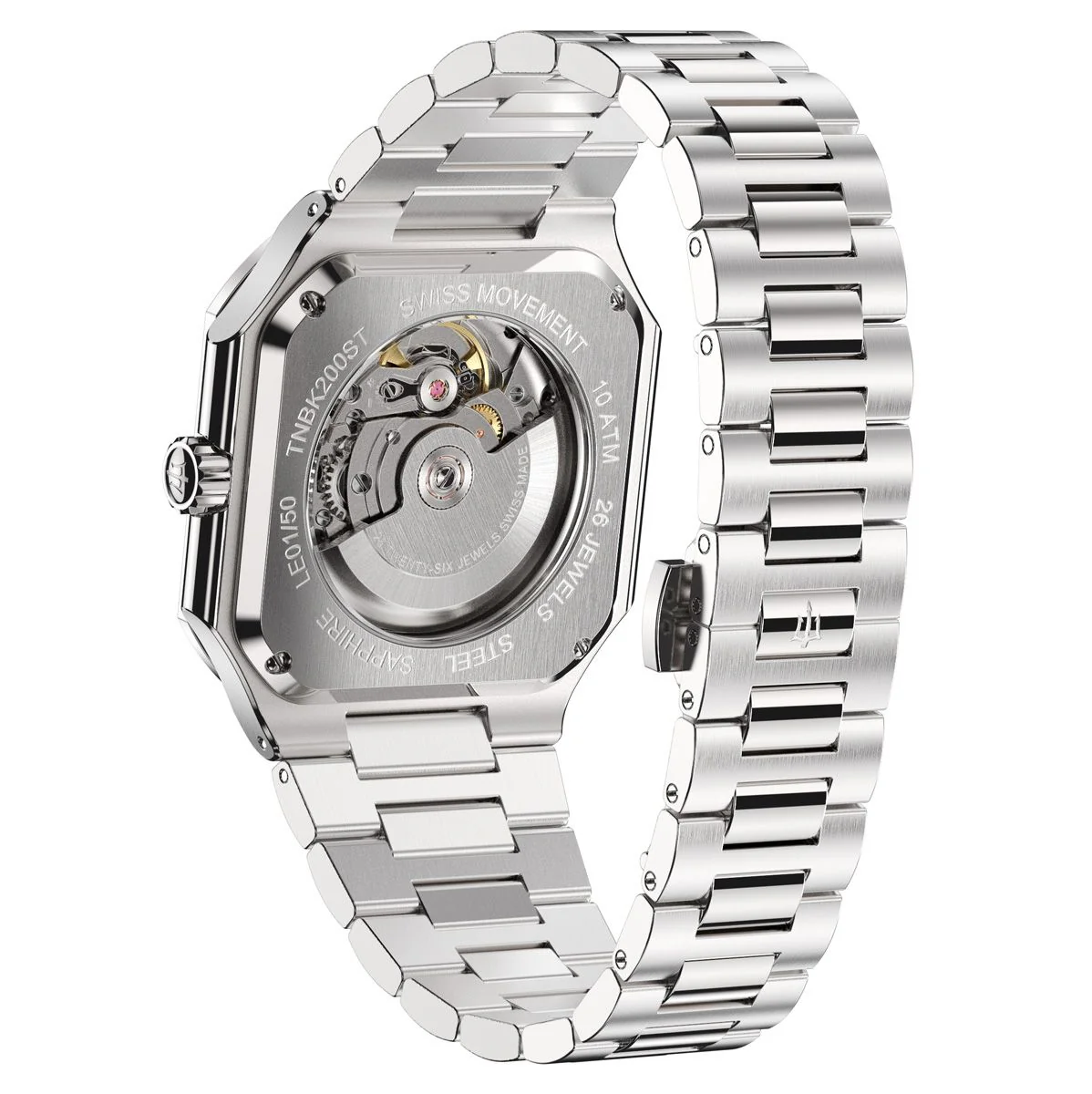 Tenuis Ultra-Thin Swiss Movement Automatic Grey Bezel  Dark Grey Dial - Image 4
