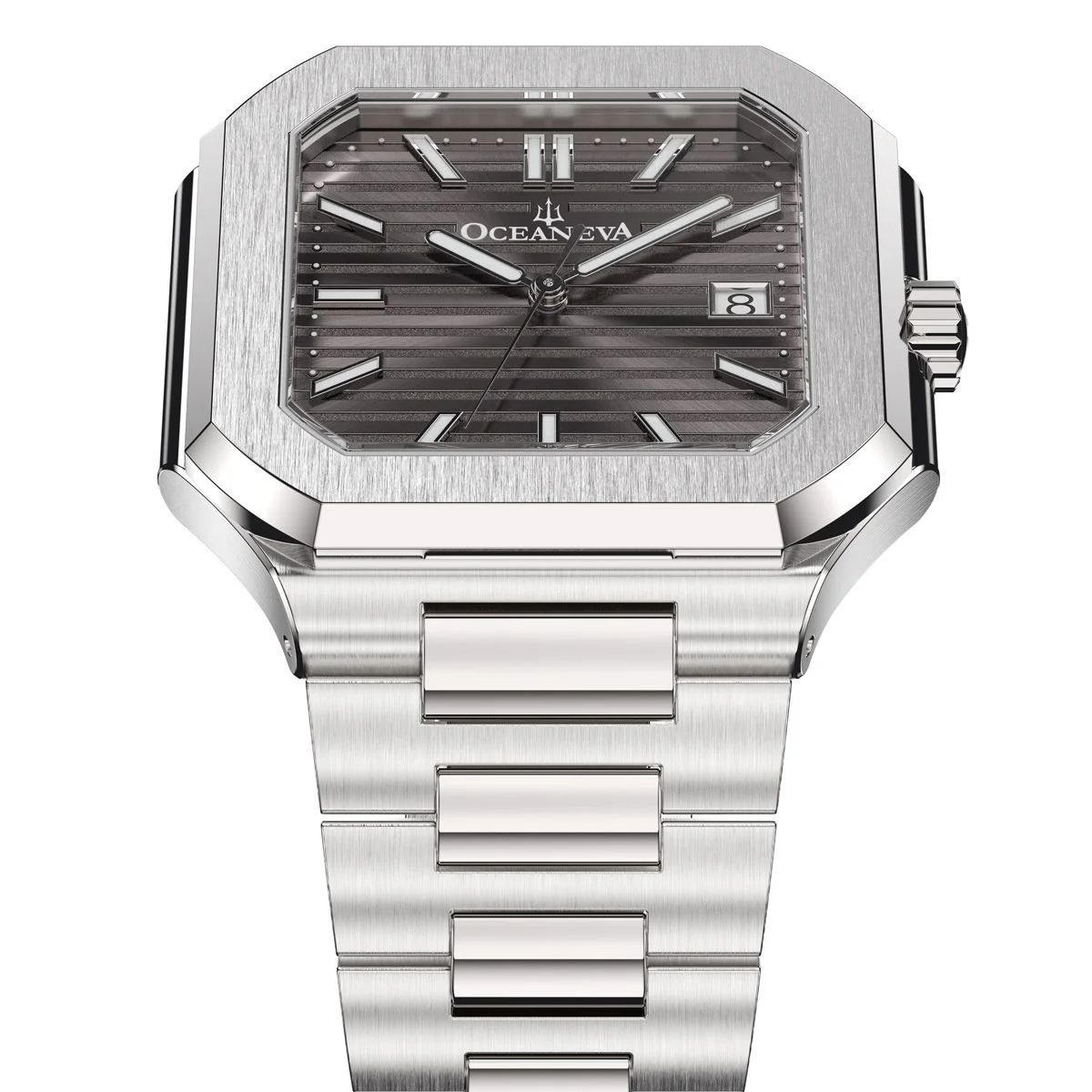 Tenuis Ultra-Thin Swiss Movement Automatic Grey Bezel  Dark Grey Dial - Image 8