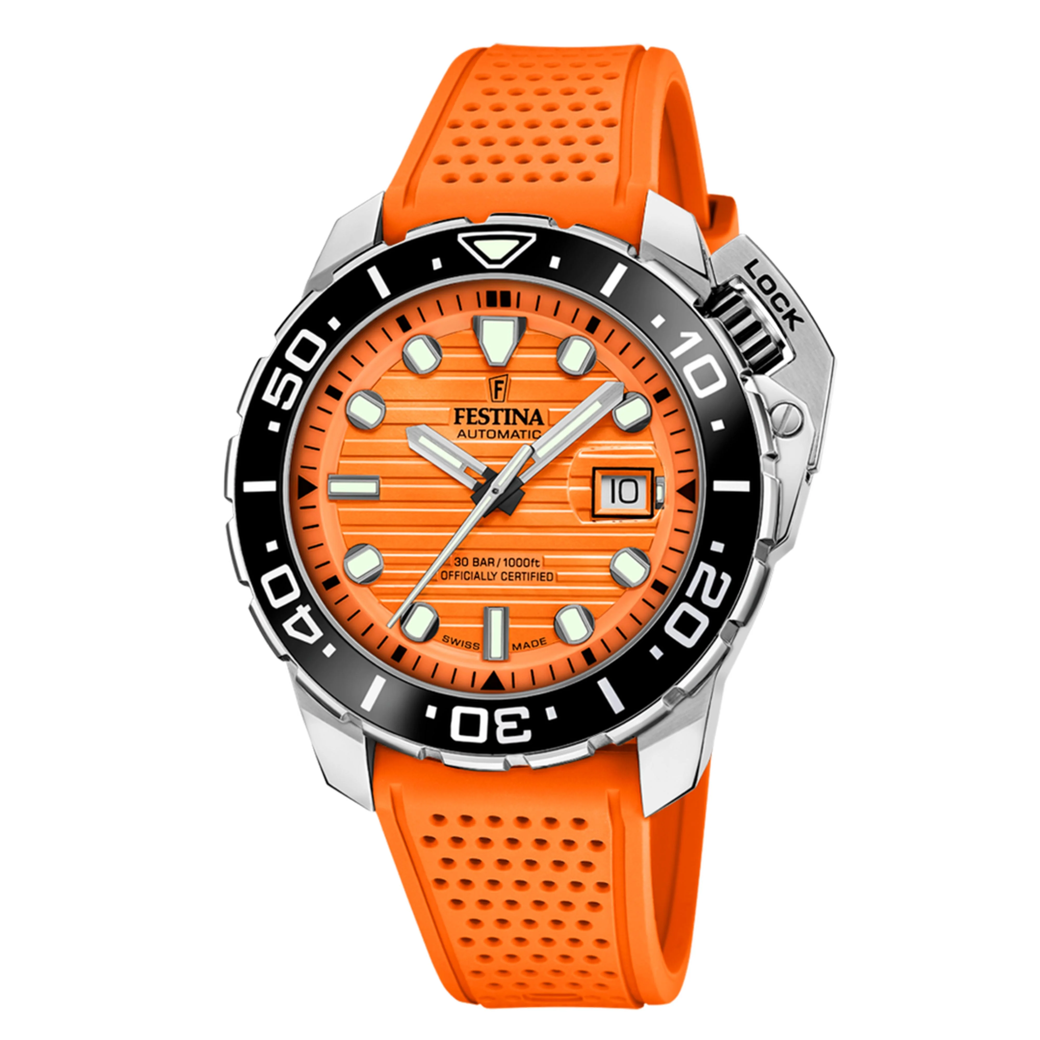 Odyssey Diver Orange / Stainless Steel | Orange Dial - Image 2