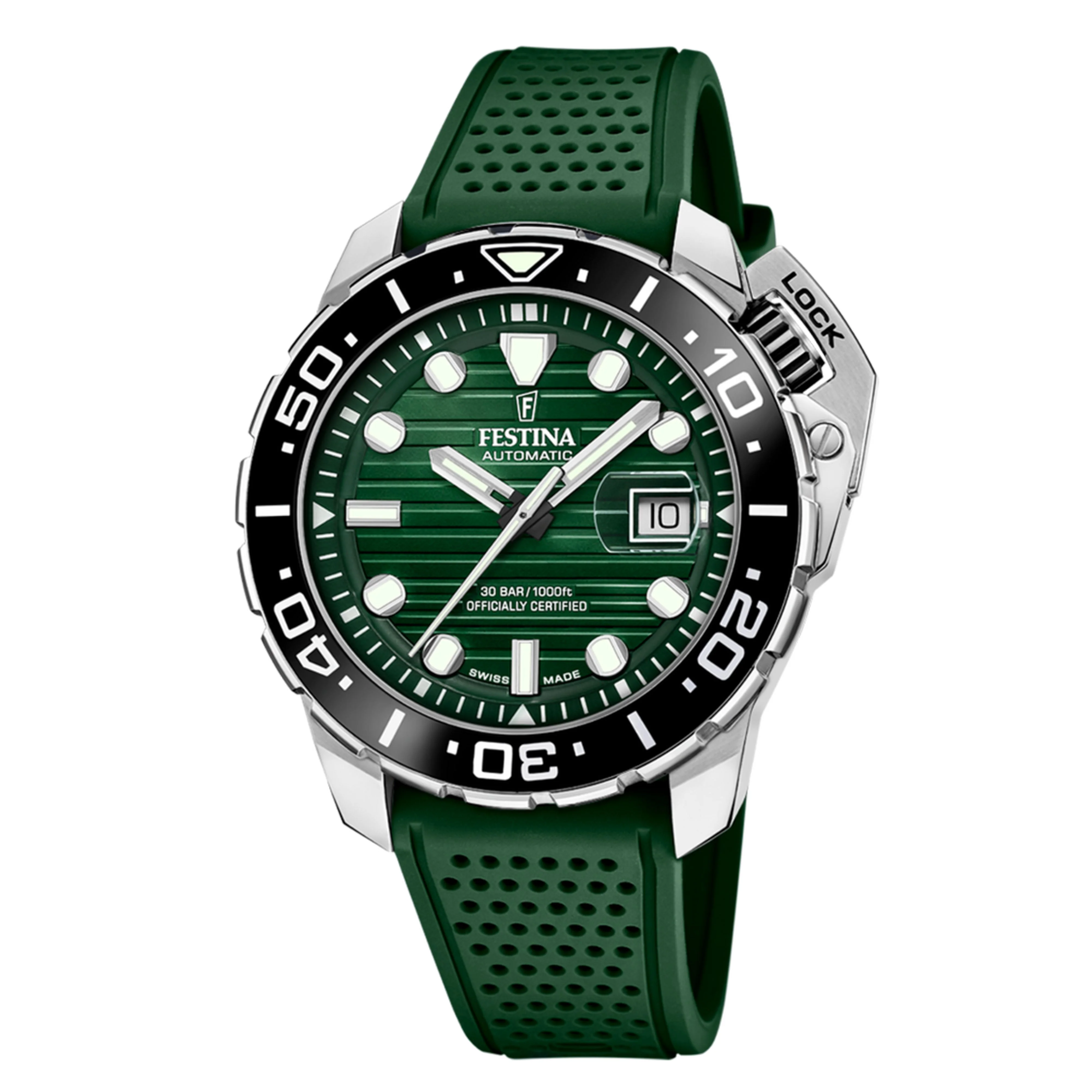 Odyssey Diver Green / Stainless Steel | Green Dial - Image 2