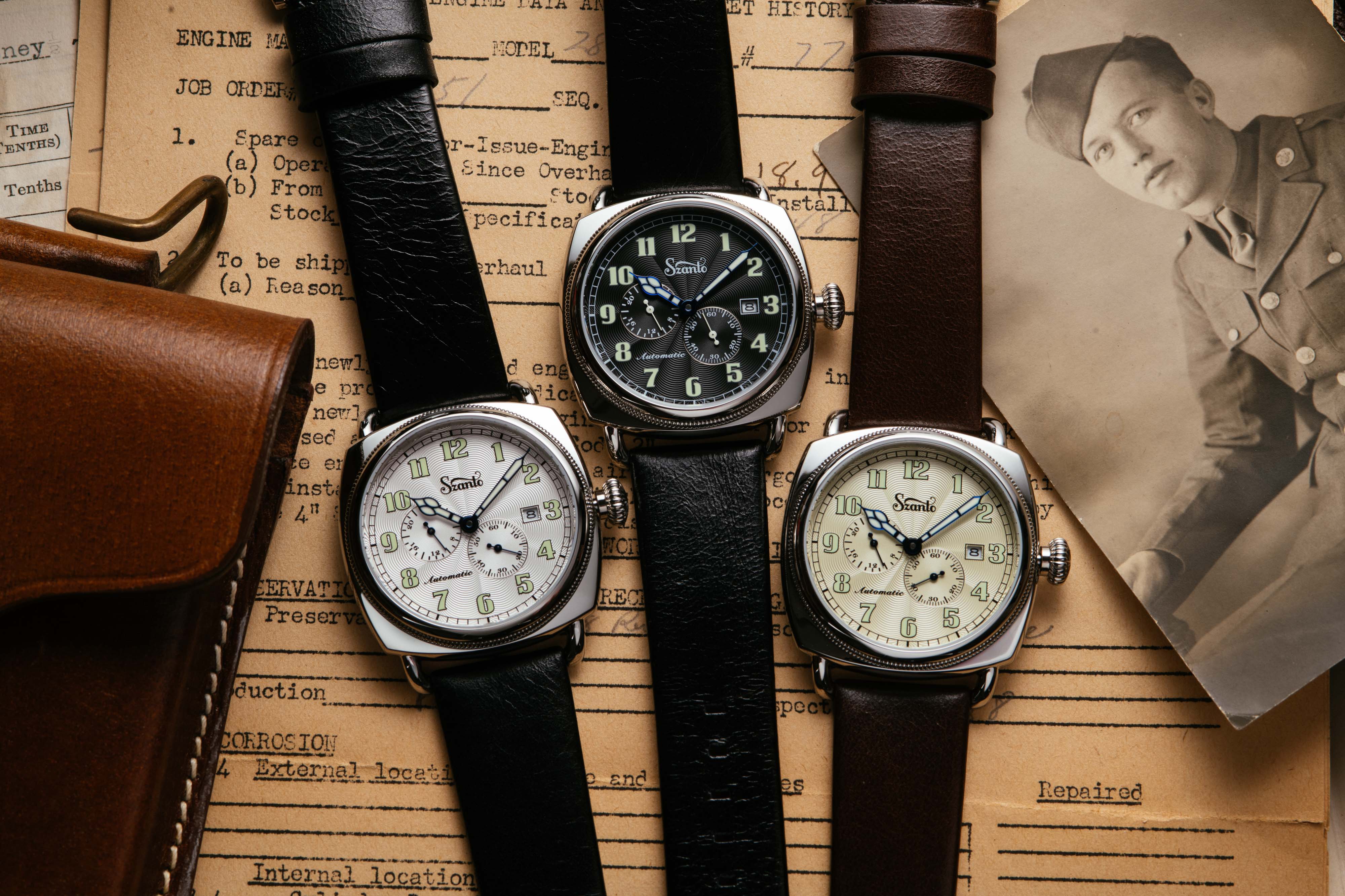Officer's Coin Automatic Steel/Black/Black | Black Dial - Image 2