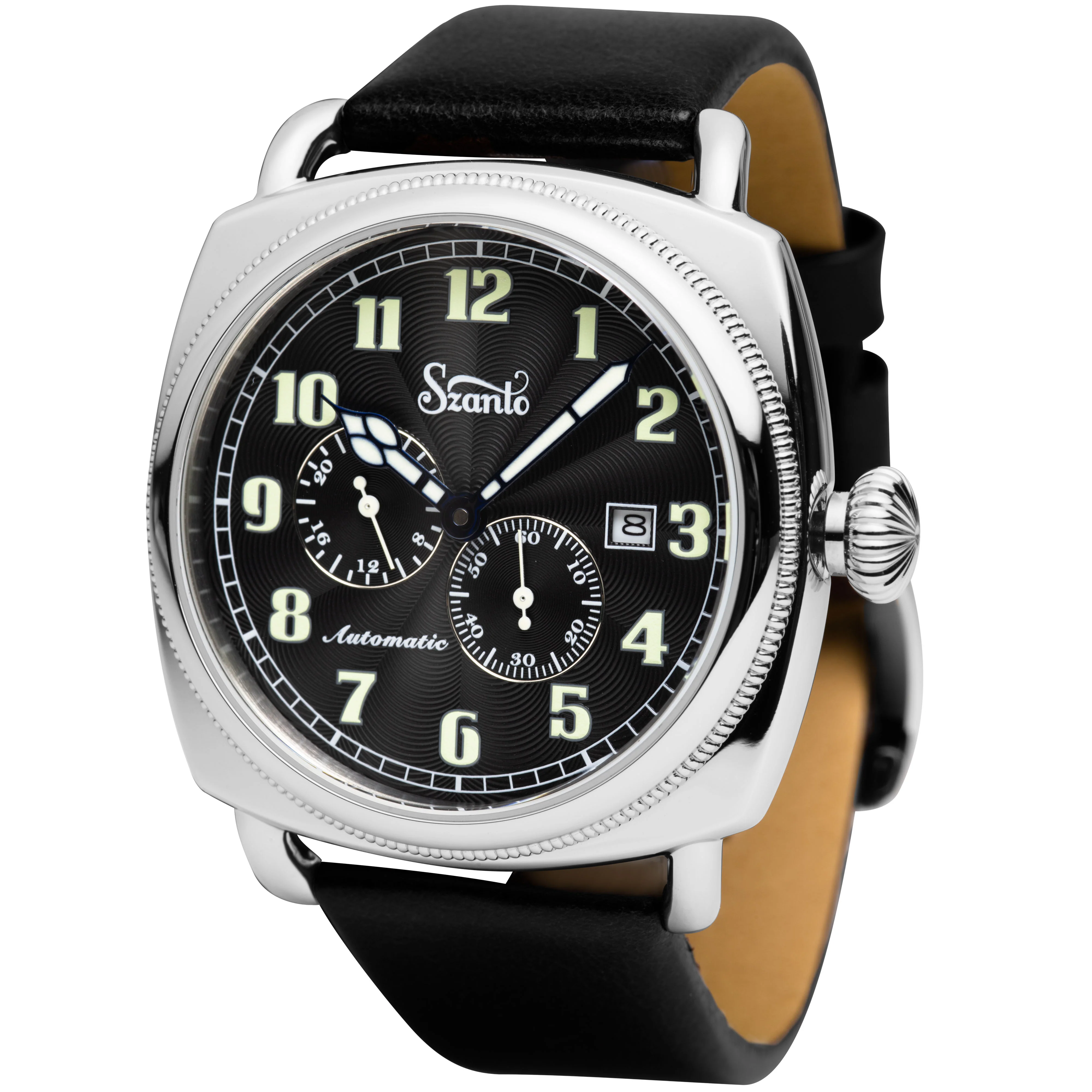 Officer's Coin Automatic Steel/Black/Black | Black Dial - Image 3