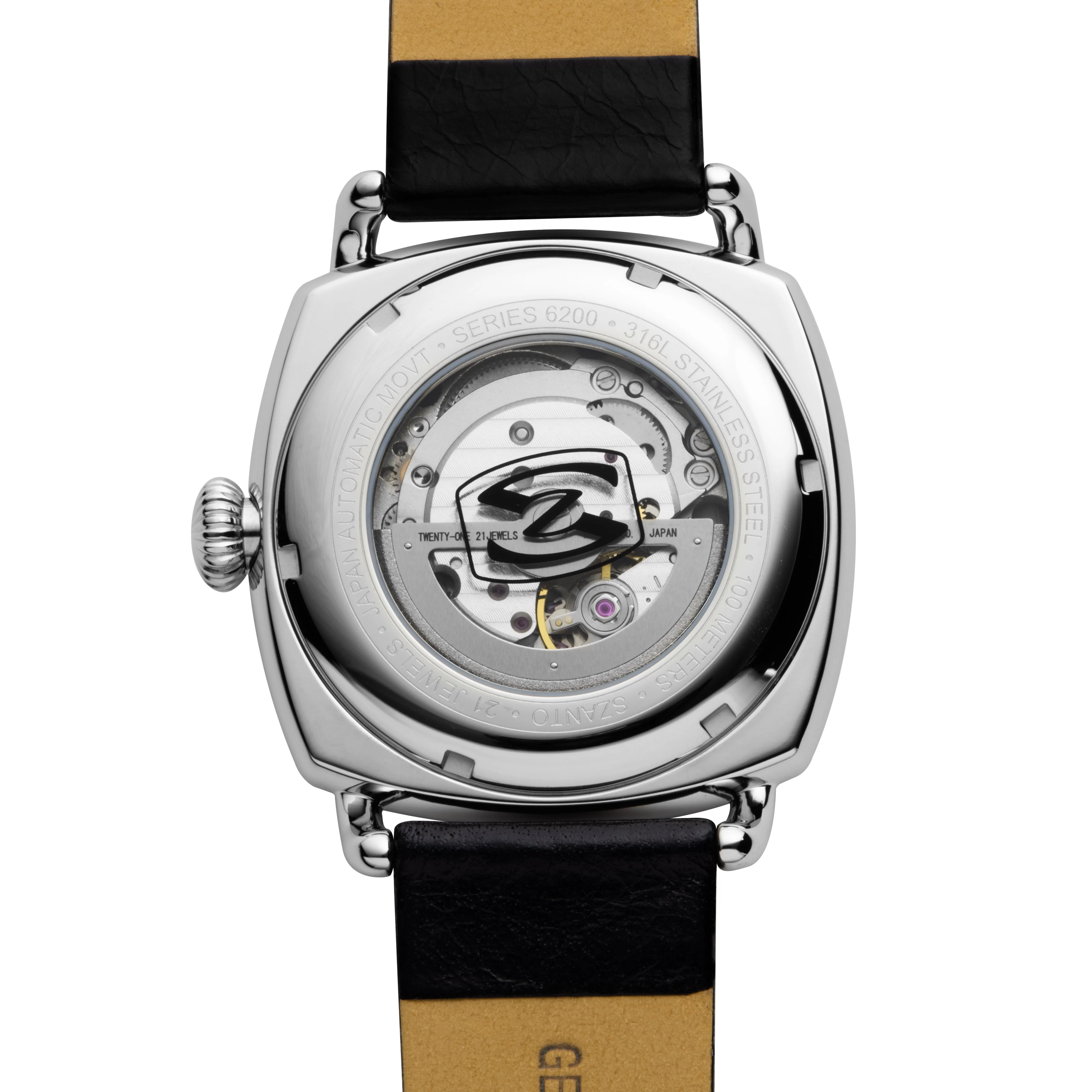 Officer's Coin Automatic Steel/Black/Black | Black Dial - Image 4