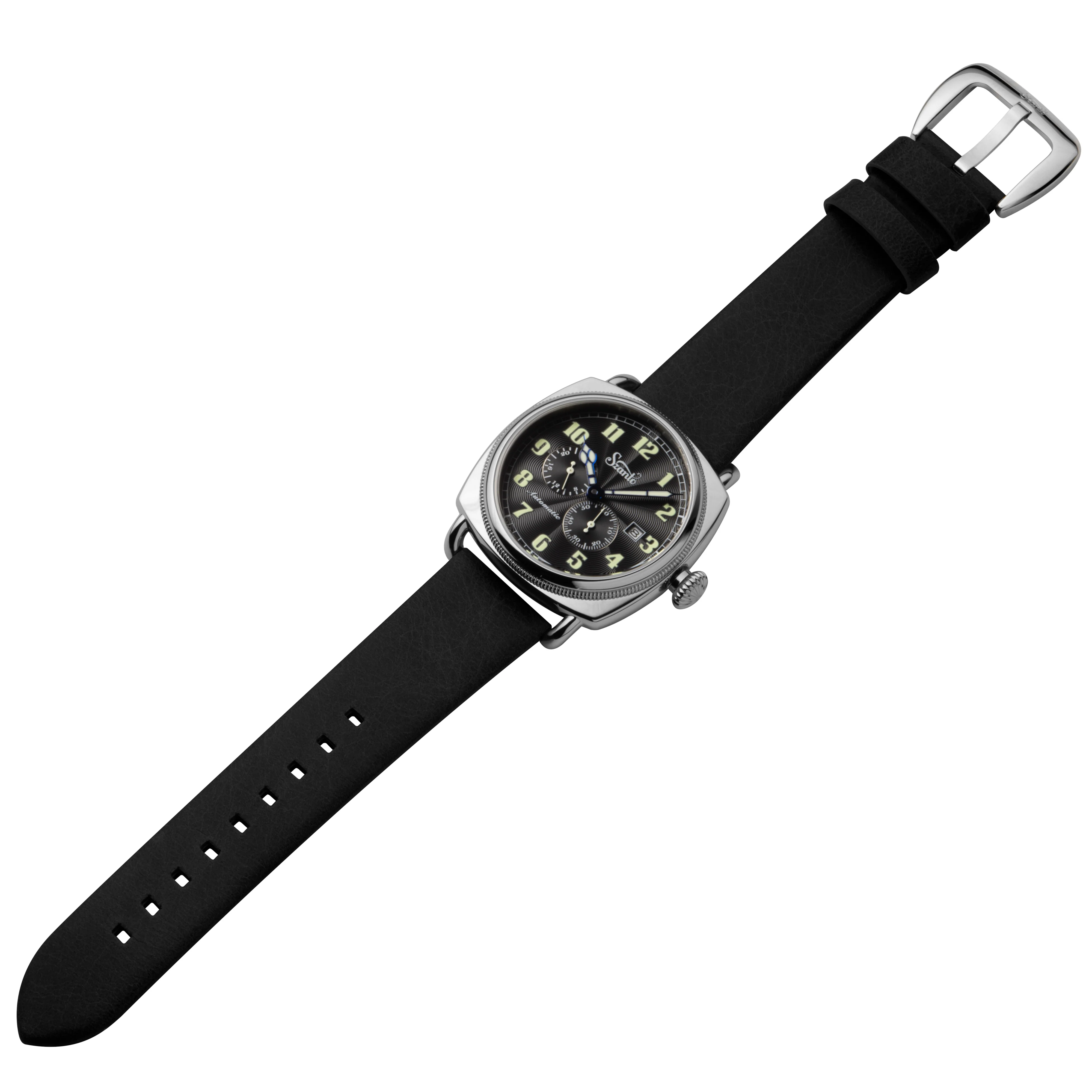 Officer's Coin Automatic Steel/Black/Black | Black Dial - Image 6