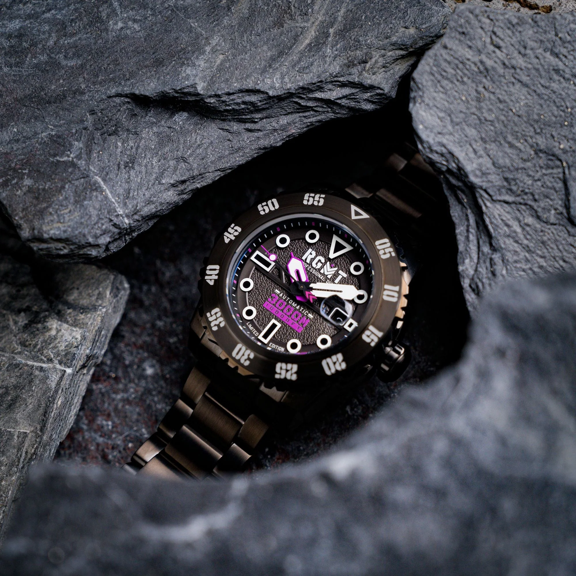 Ohio Automatic Limited Edition GREY / STAINLESS STEEL | Grey Dial - Image 2