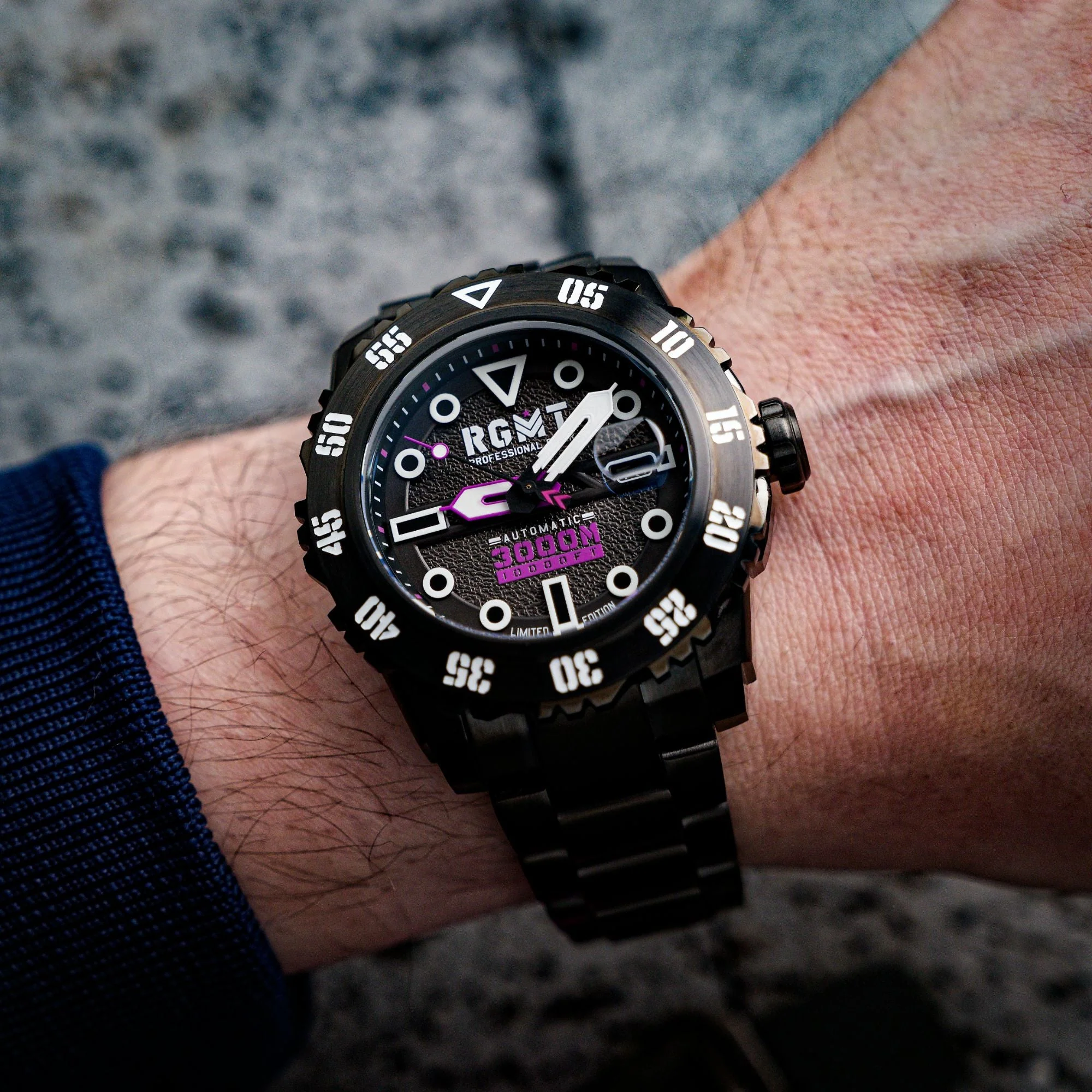 Ohio Automatic Limited Edition GREY / STAINLESS STEEL | Grey Dial - Image 4