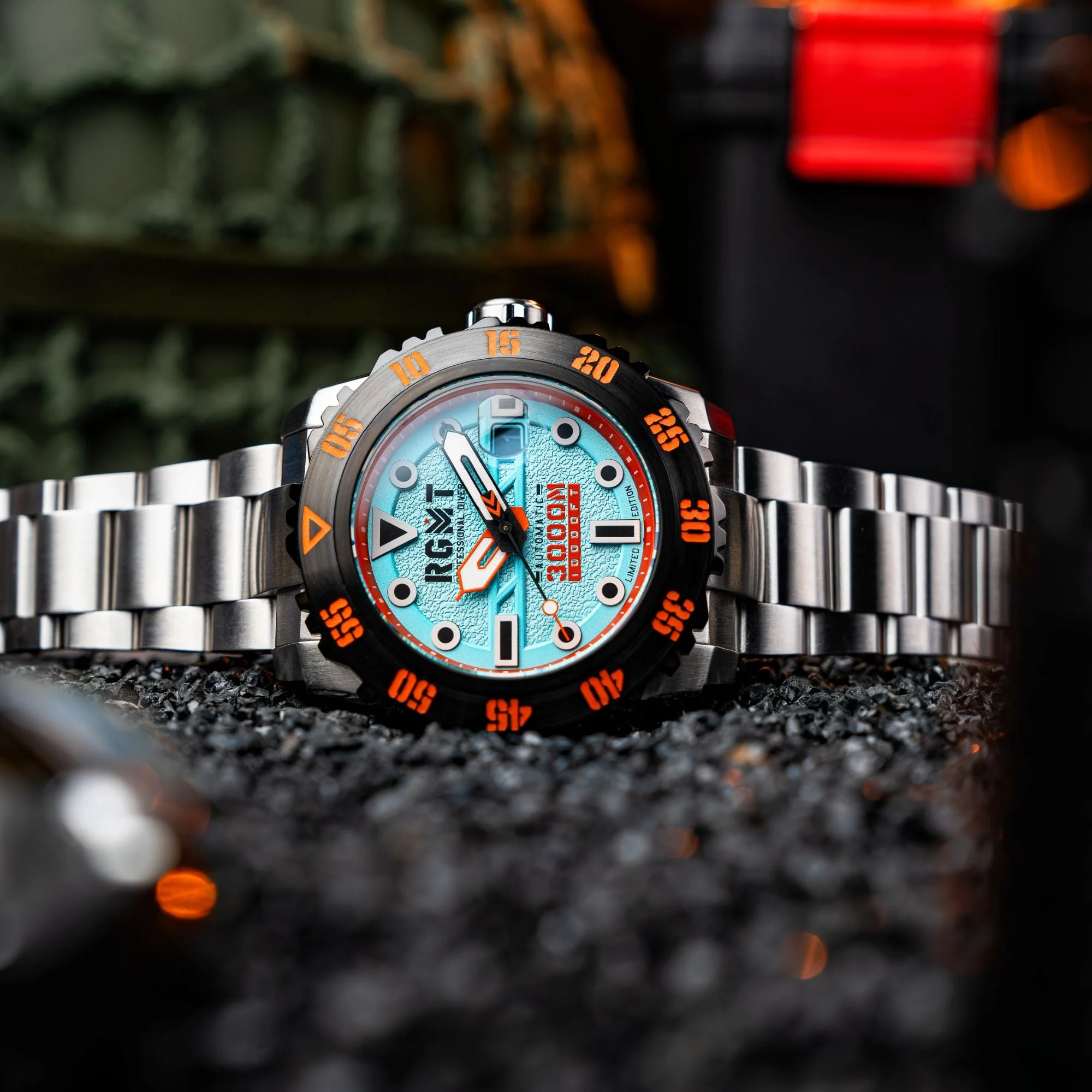 Ohio Automatic Limited Edition Blue / Leather | Blue Dial - Image 2