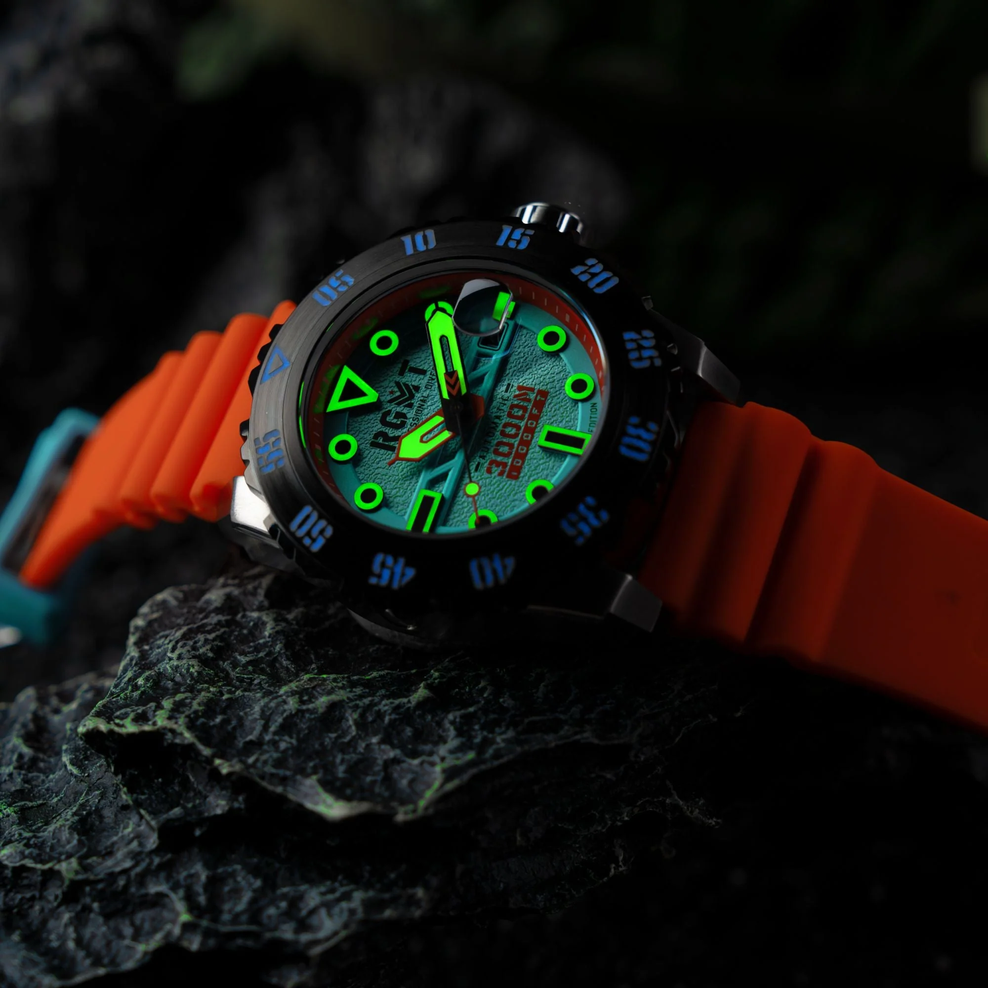 Ohio Automatic Limited Edition Blue / Leather | Blue Dial - Image 3