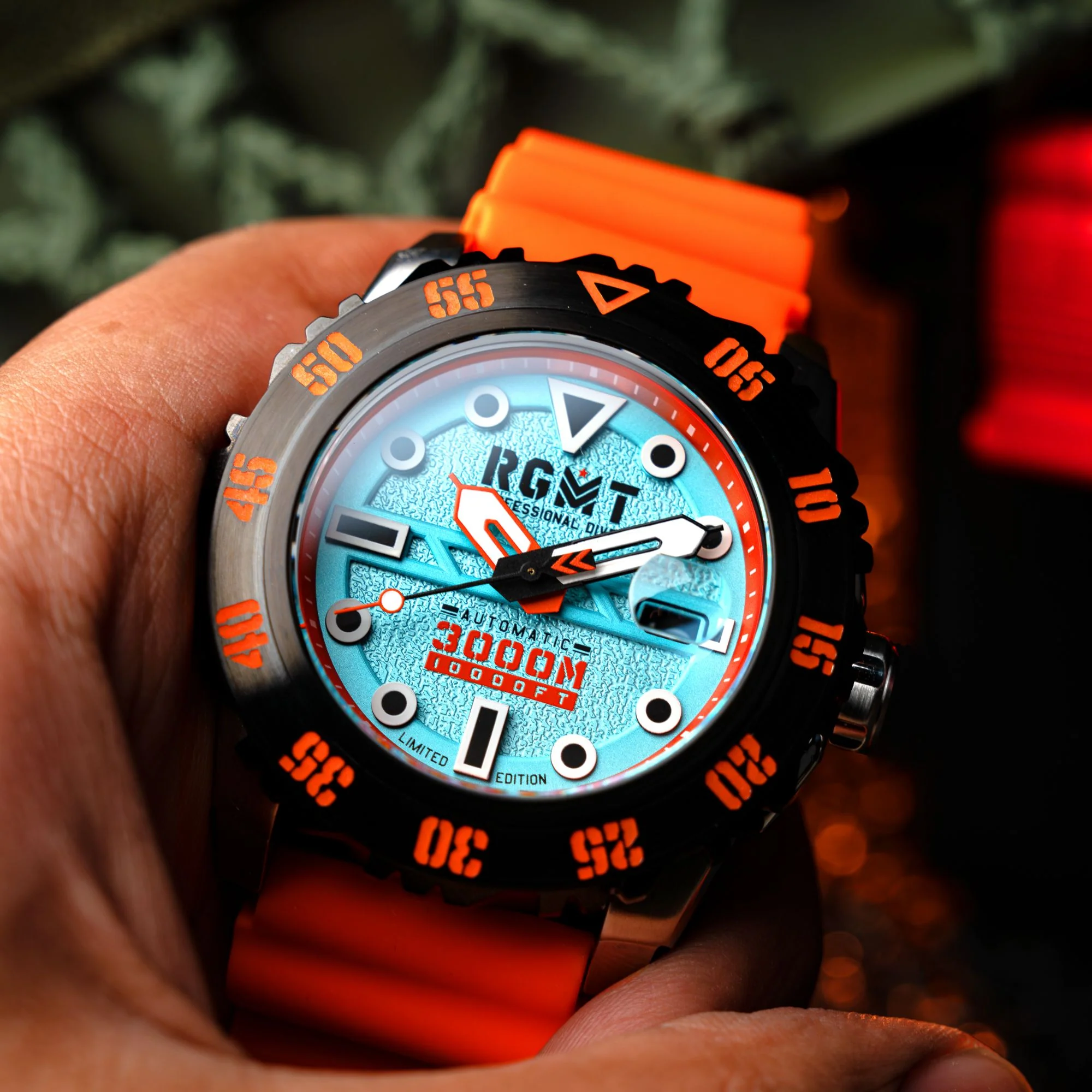 Ohio Automatic Limited Edition Blue / Leather | Blue Dial - Image 4