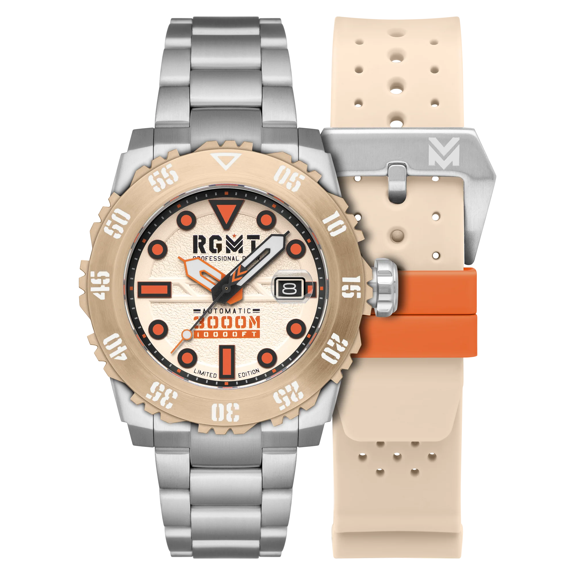 Ohio Automatic Limited Edition Beige / Stainless Steel | Beige Dial