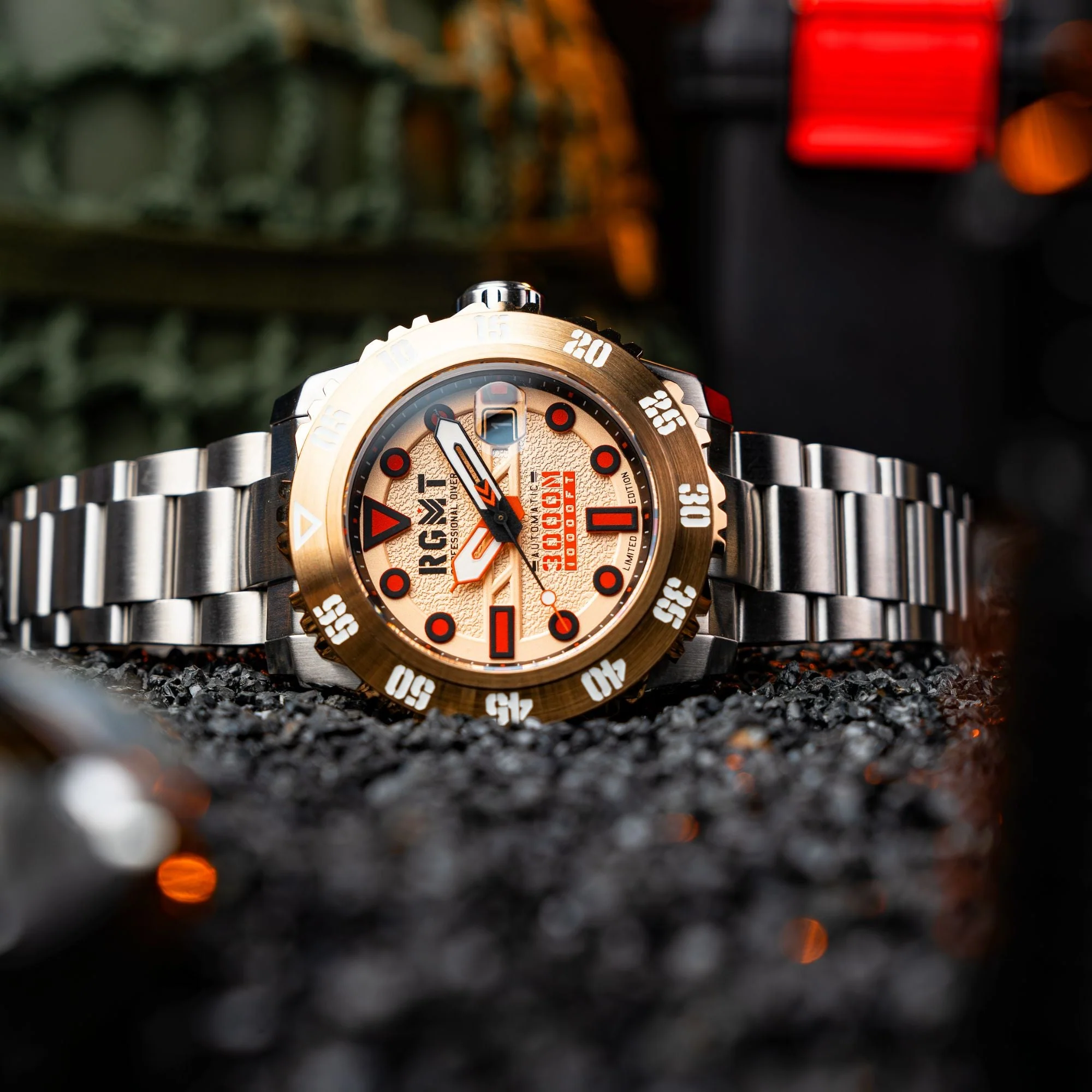 Ohio Automatic Limited Edition Beige / Stainless Steel | Beige Dial - Image 2