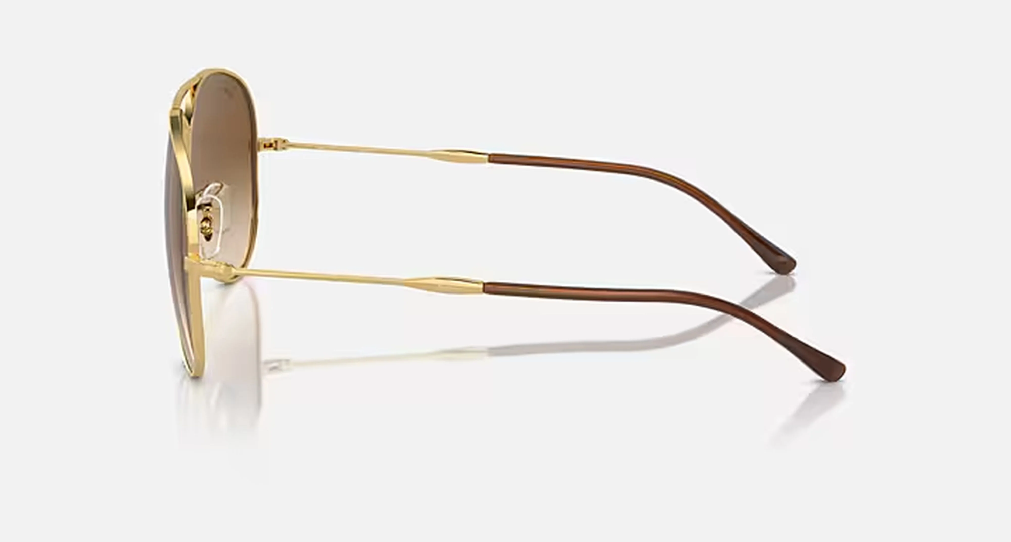 OLD AVIATOR UNISEX / ARISTA / CLEAR GRADIENT BROWN - Image 3