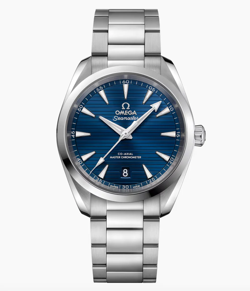 Omega Seamaster Aquaterra 150 M 38mm Blue Dial - Tania POS