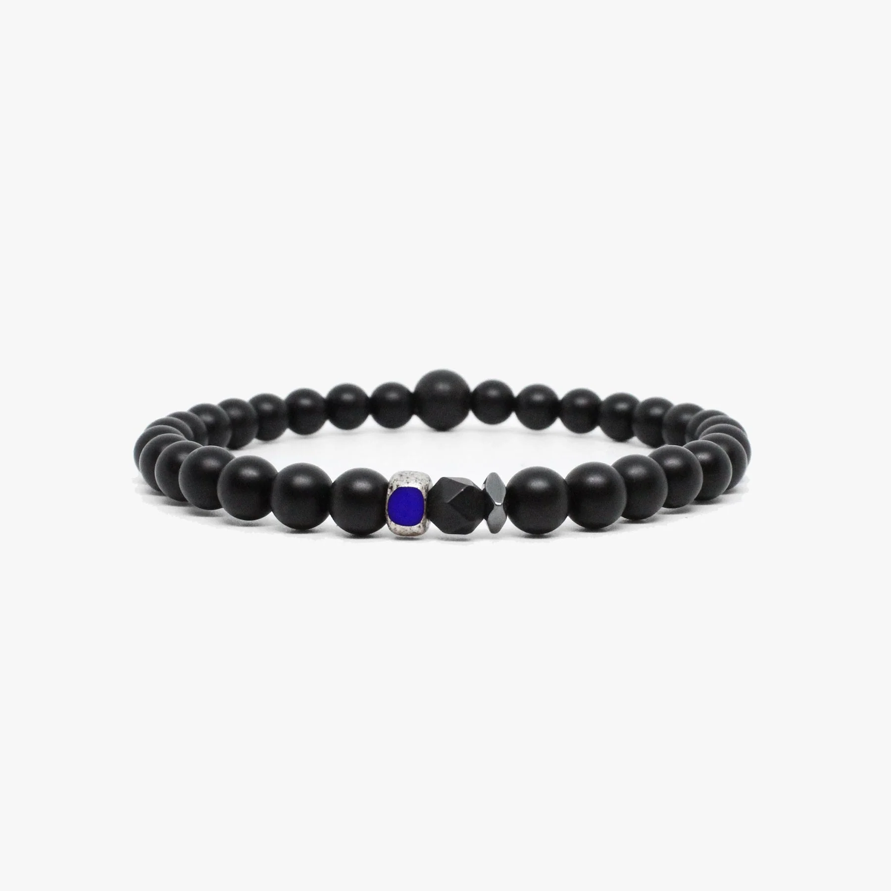 Onyx, Czech Glass, Gunmetal