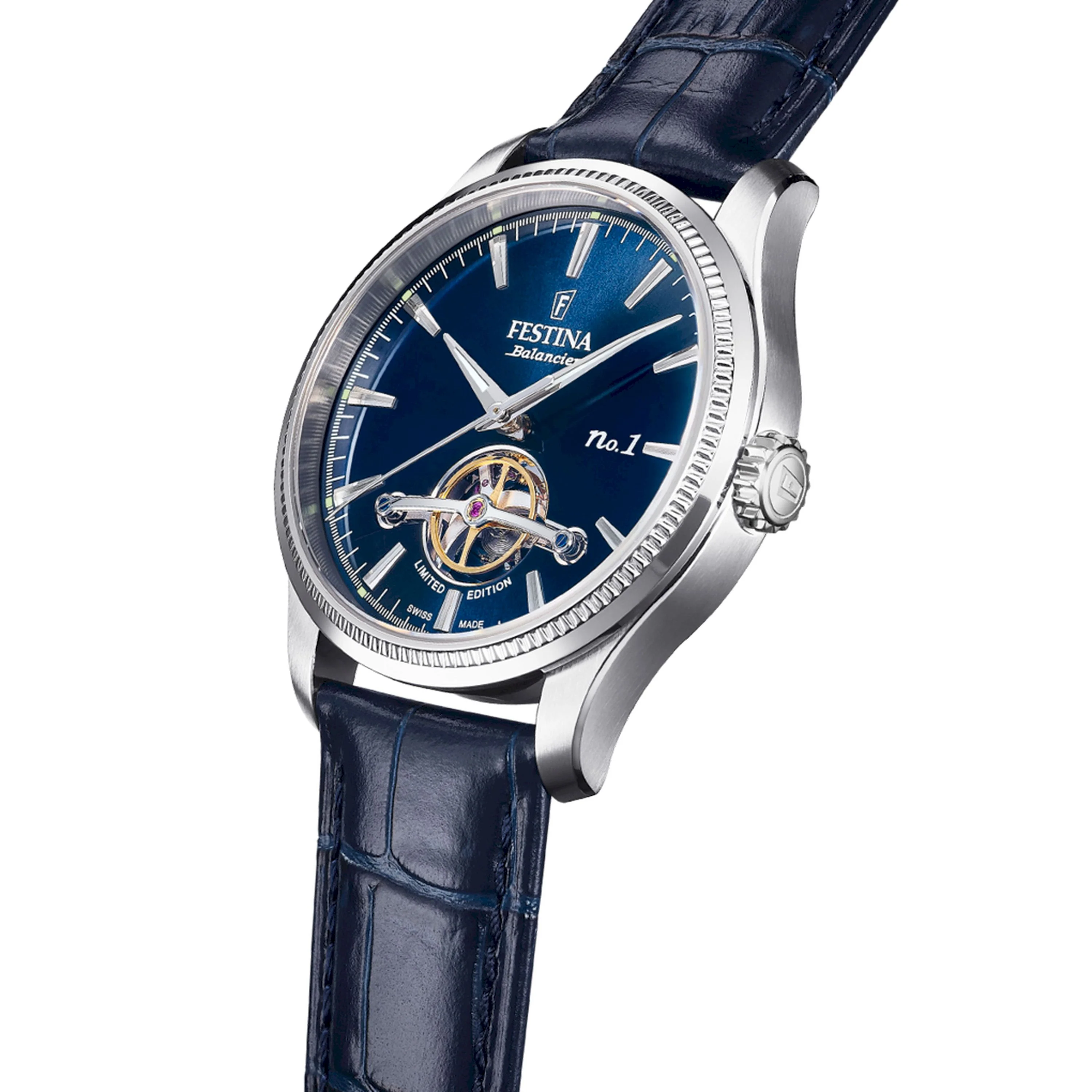 Open Heart Limited Edition Blue / Leather | Blue Dial - Image 2