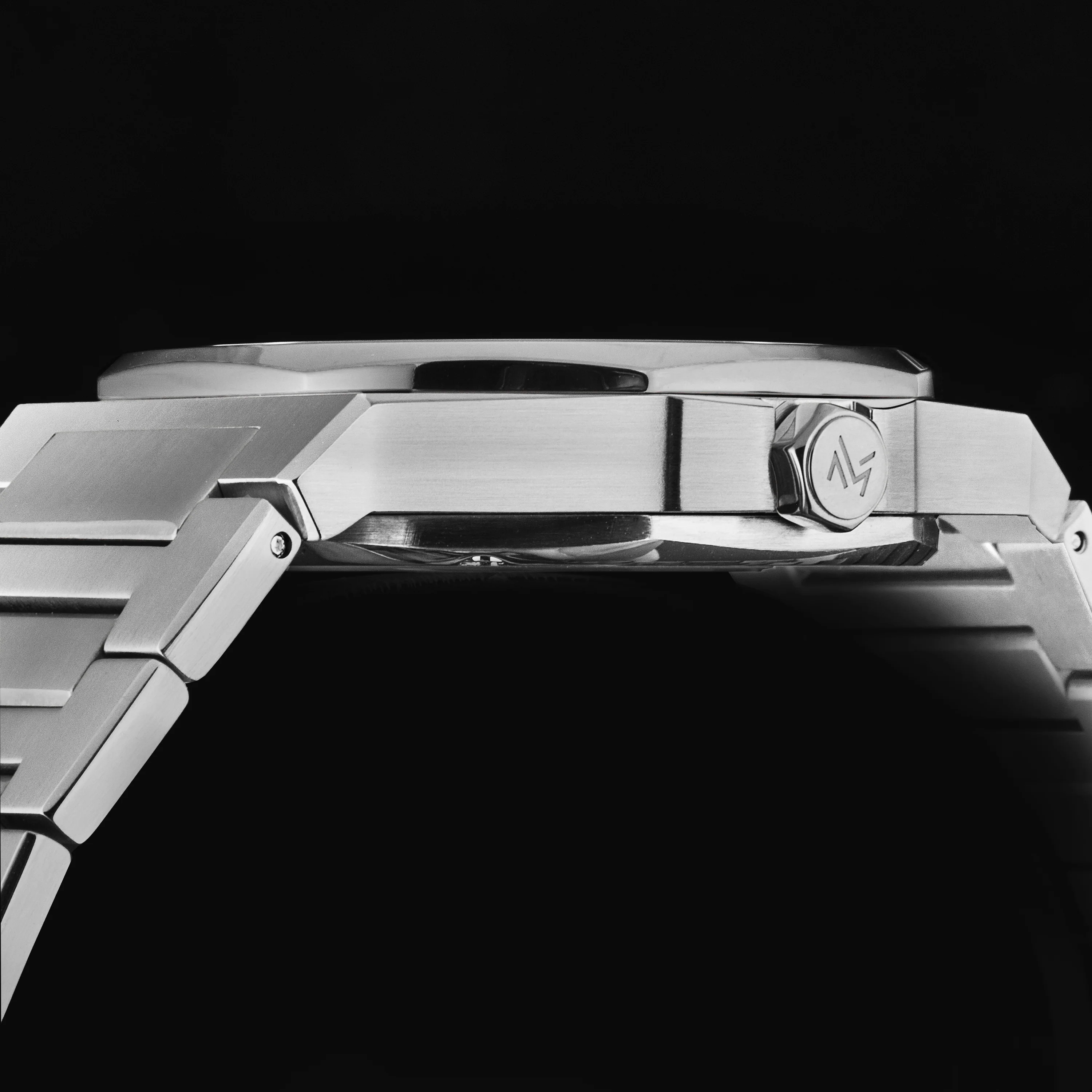 Open mind MAN-RO-01-SM / Black / Stainless-Steel | Black Dial - Image 3