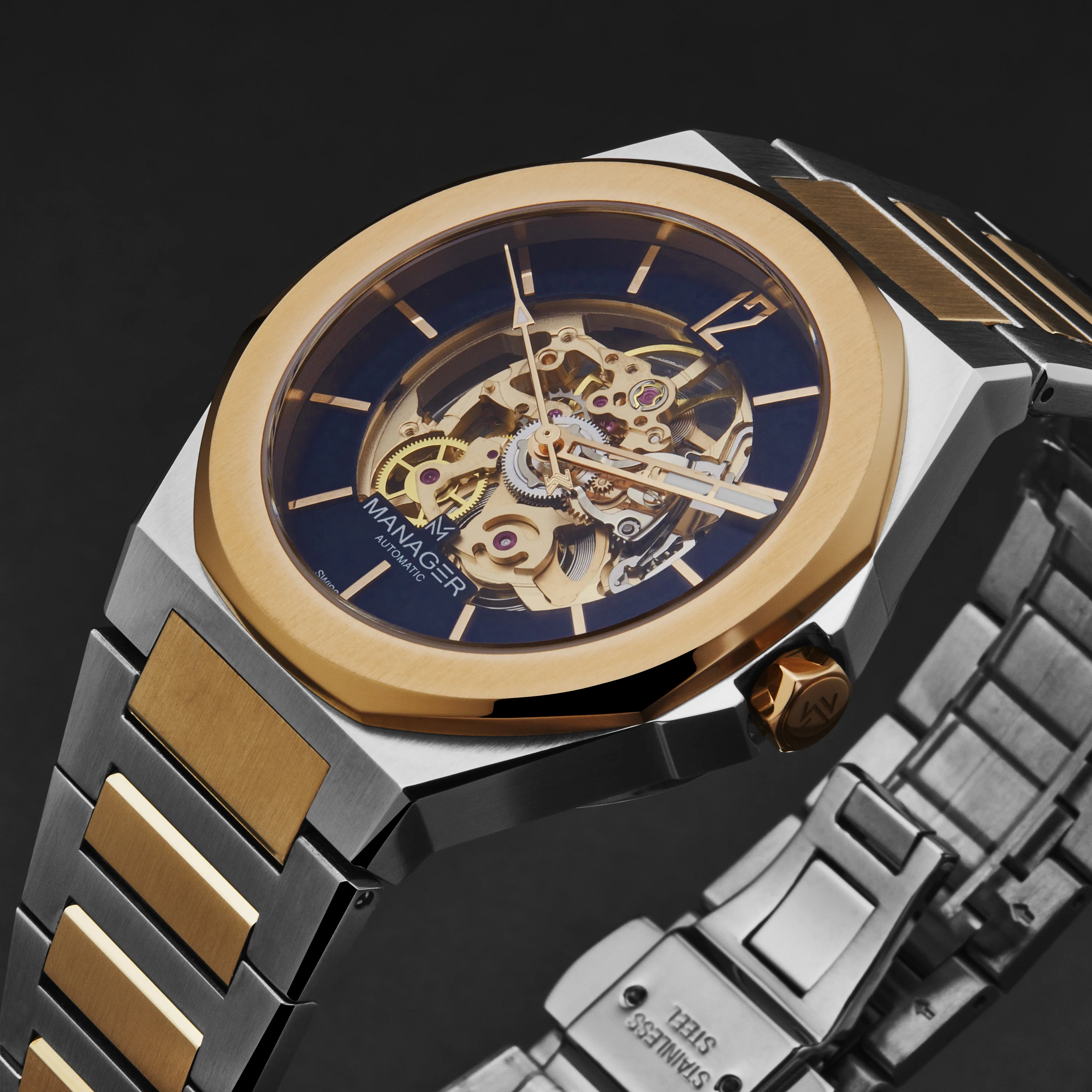 Open mind MAN-RO-08-BM / Blue | Blue Dial - Image 2