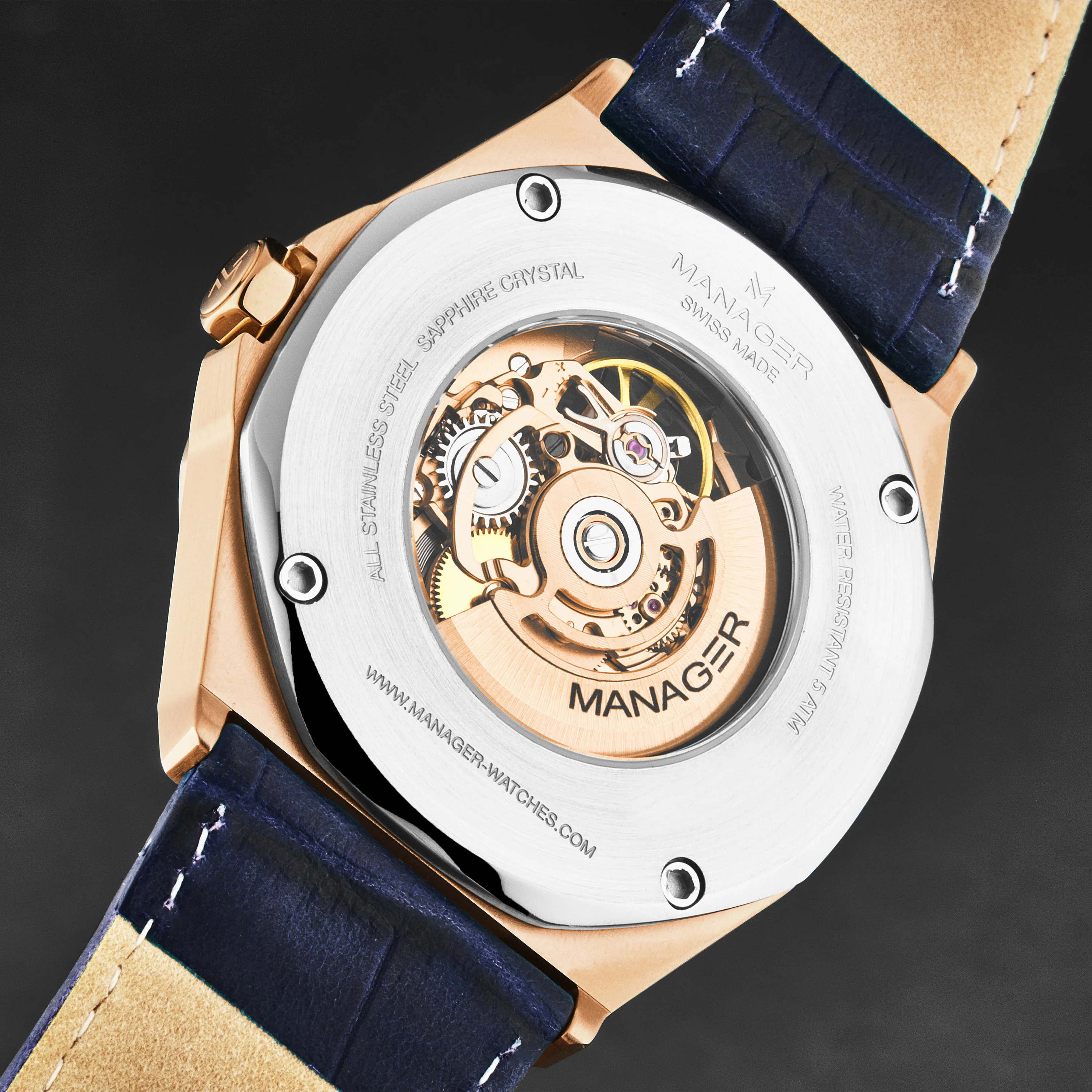 Open mind MAN-RO-08-RL / Blue | Blue Dial - Image 4
