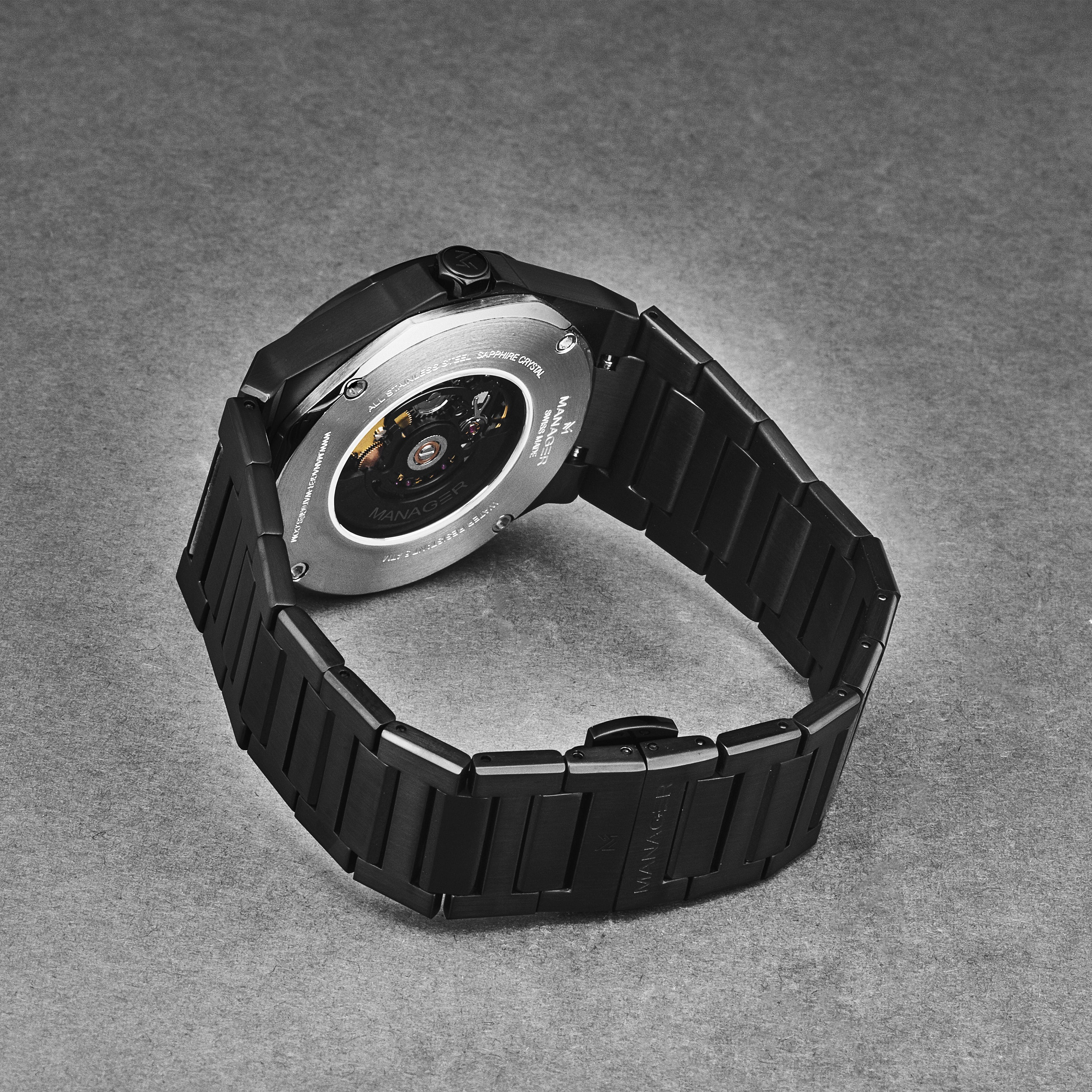 Open mind MAN-RO-09-NM / Black | Black Dial - Image 3