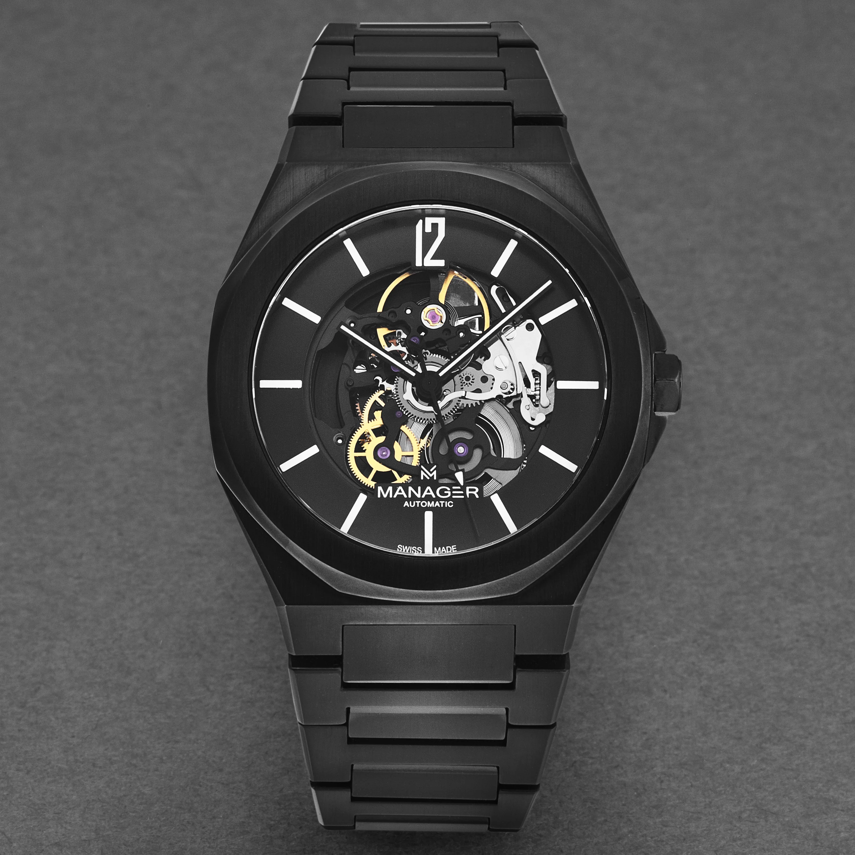 Open mind MAN-RO-09-NM / Black | Black Dial - Image 4
