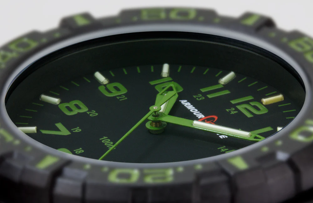 Operator OD GREEN Tritium & Shatterproof Armourglass | Black / Green Dial - Image 2