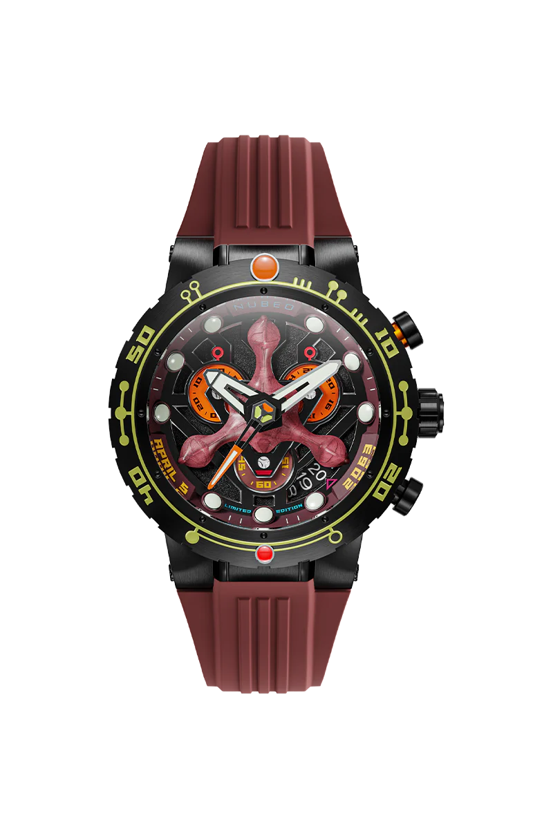 Opportunity Chronograph Star Trek First Contact Day Limited Edition Black / Rubber | Black Dial