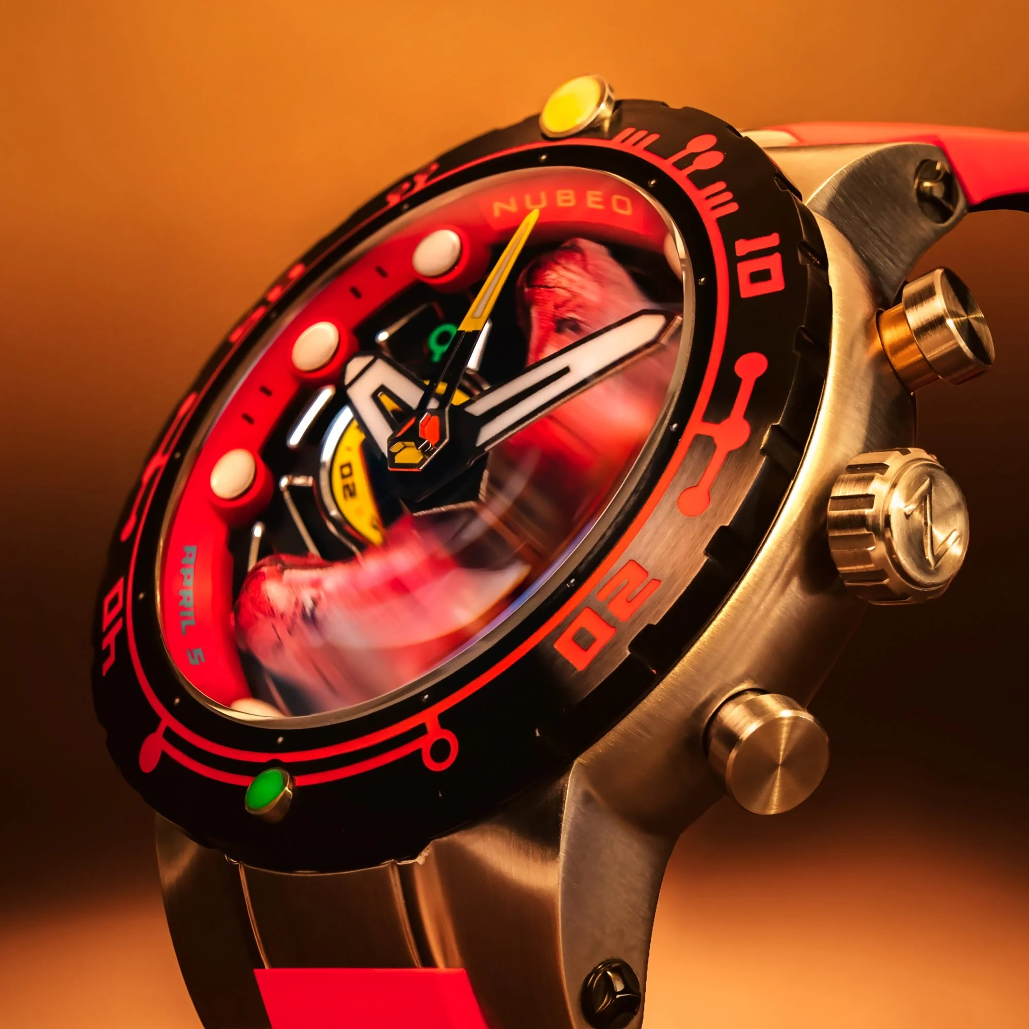 Opportunity Chronograph Star Trek First Contact Day Limited Edition Black / Rubber Black Dial - Image 3