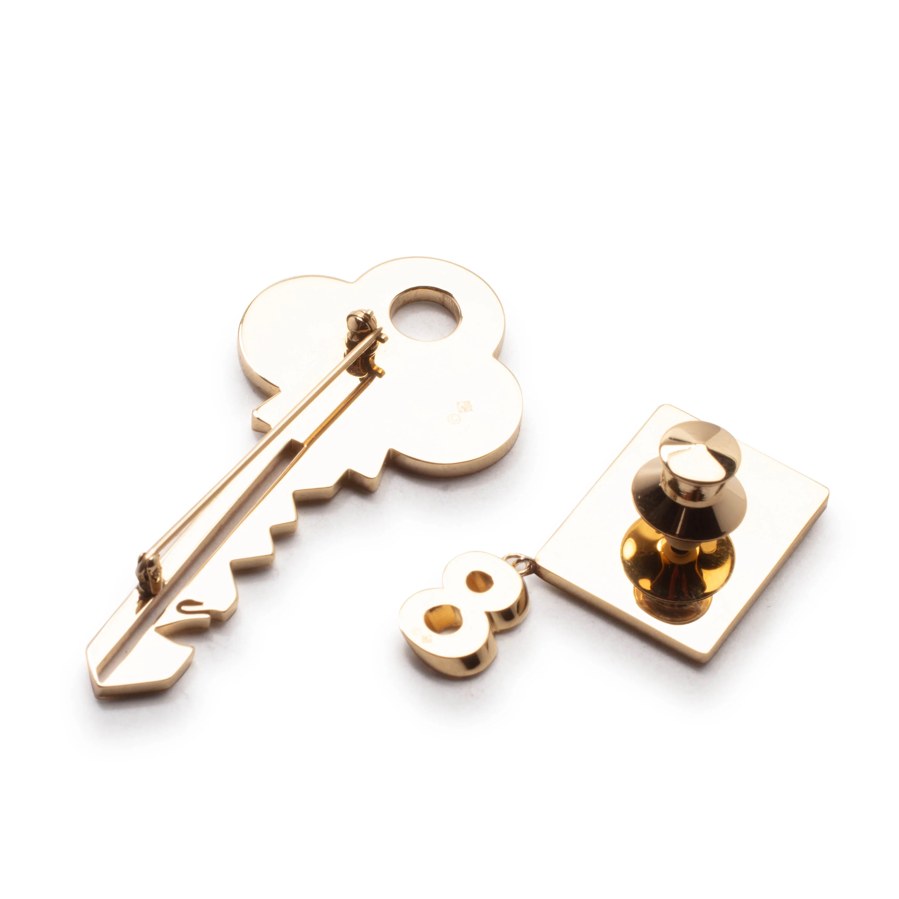 Optimal Black and White / Gold Tone-Plated - Image 2