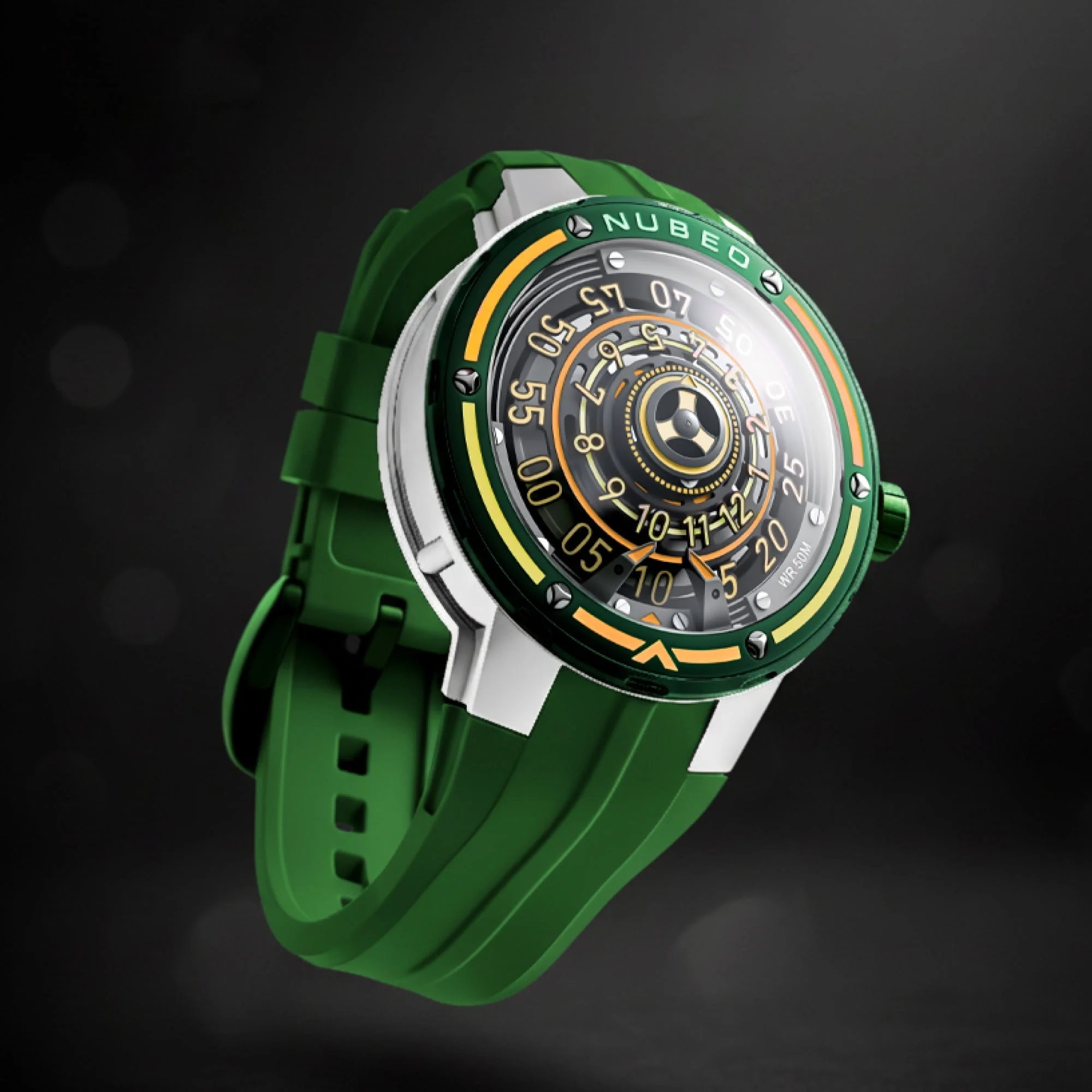 Orbiter Automatic Limited Edition Green / Silicone Strap | Green Dial - Image 3