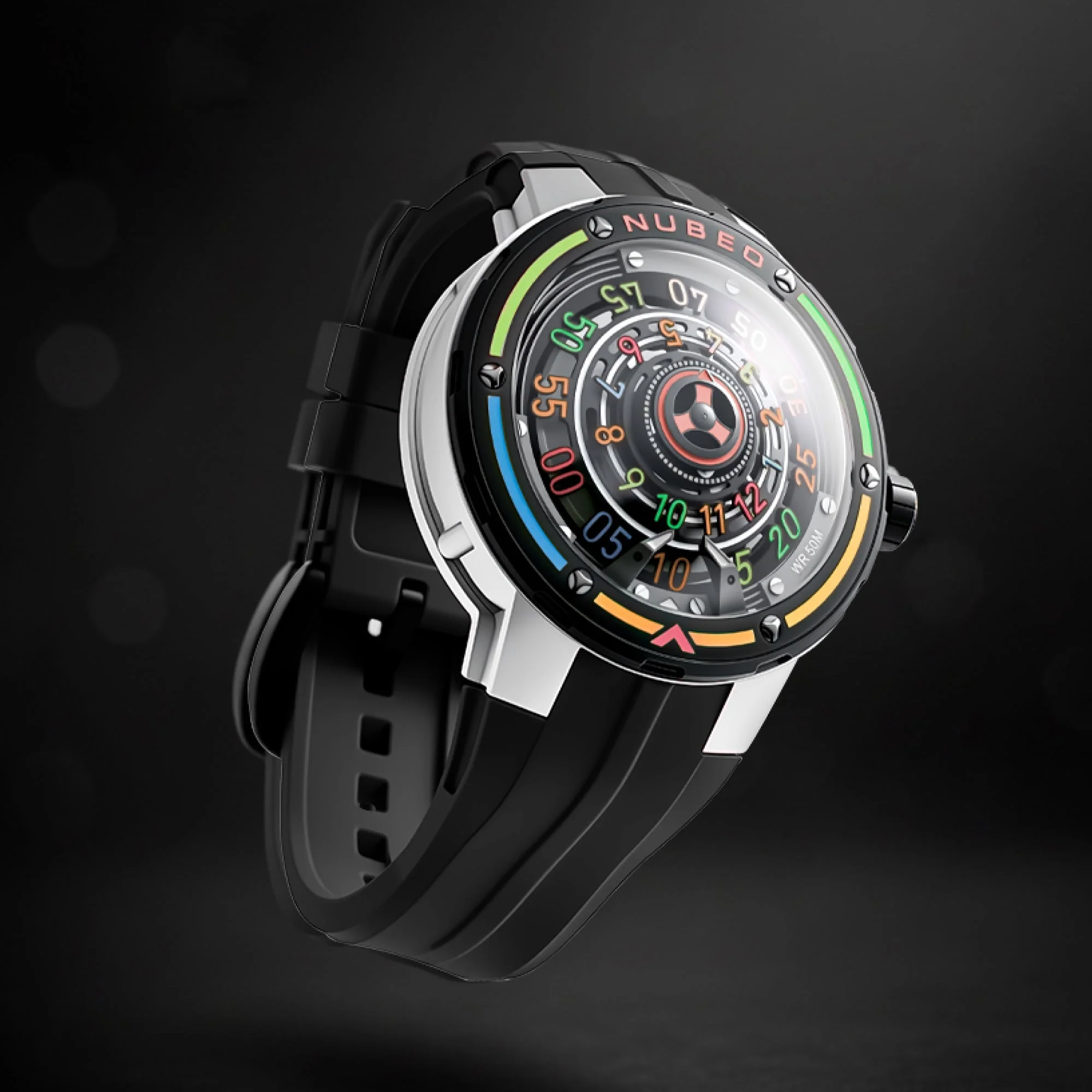 Orbiter Automatic Limited Edition Grey / Silicone Strap Grey Dial - Image 3