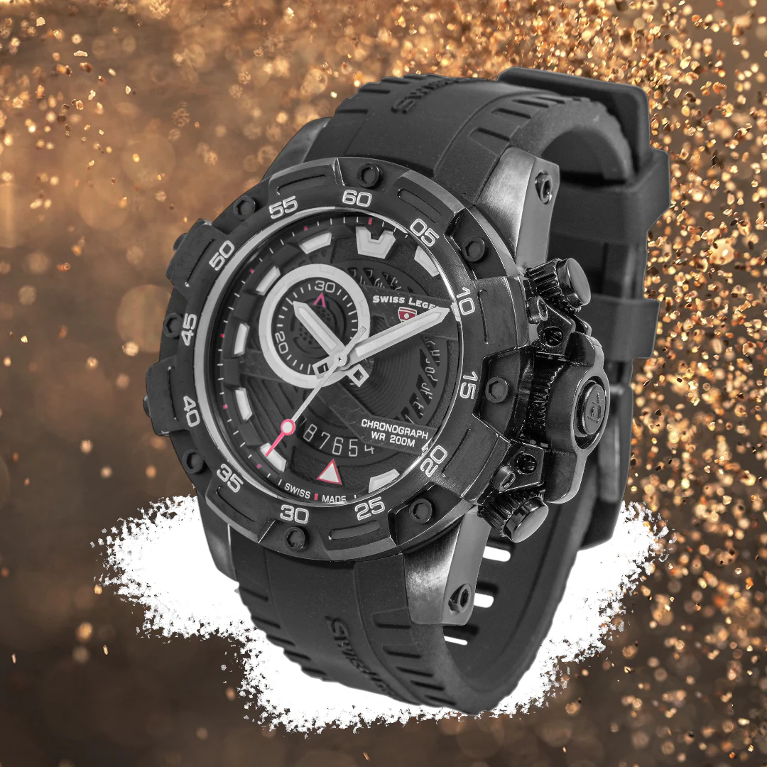 Orca Chronograph Black Dial / Black Strap | Black Dial - Image 2