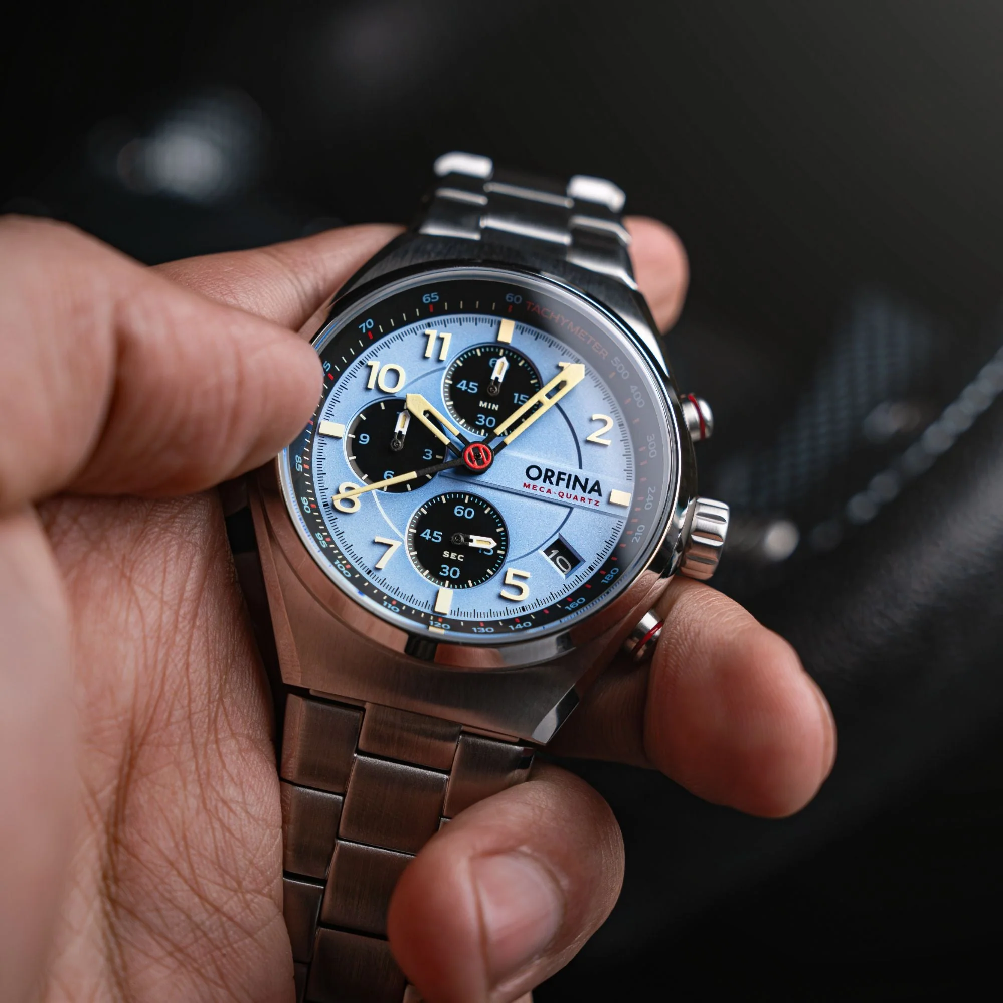 ORFINA ZERO-TWO CHRONOGRAPH Blue | Blue Dial - Image 2