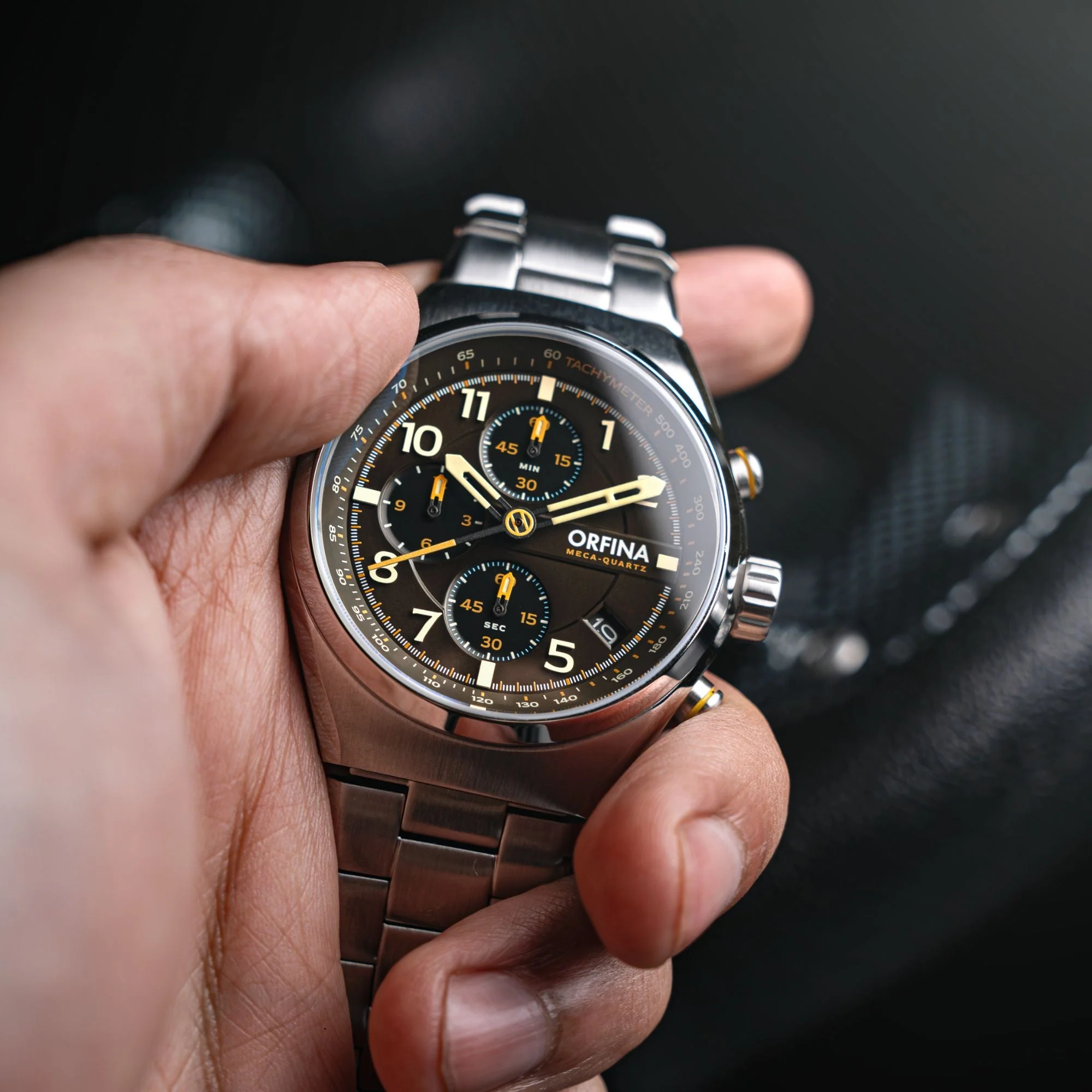 ORFINA ZERO-TWO CHRONOGRAPH Green | Green Dial - Image 2