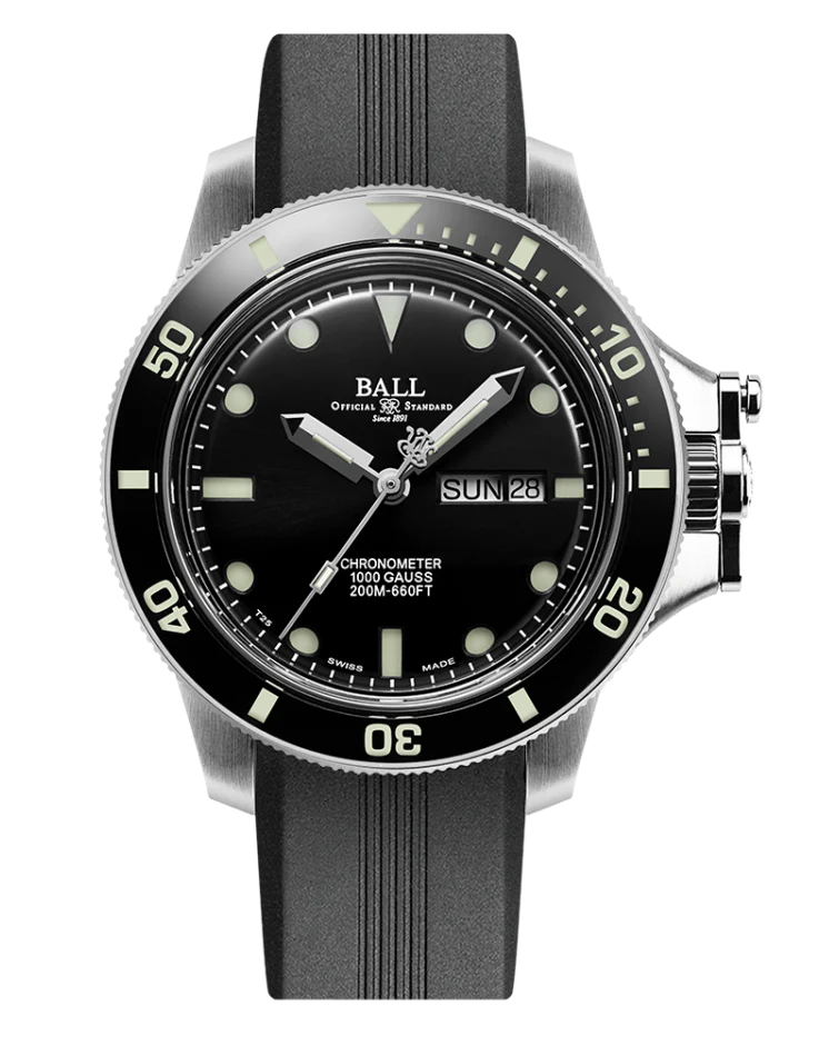 Original 43mm Black Dial / Rubber | Black Dial
