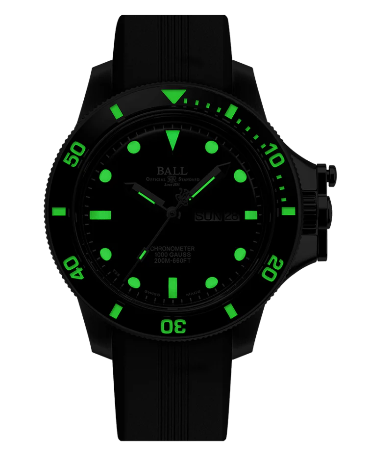 Original 43mm Black Dial / Rubber | Black Dial - Image 2
