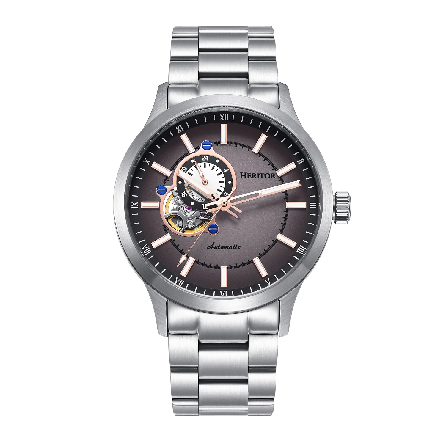 Oscar Pewter / Silver Slate Gray Dial