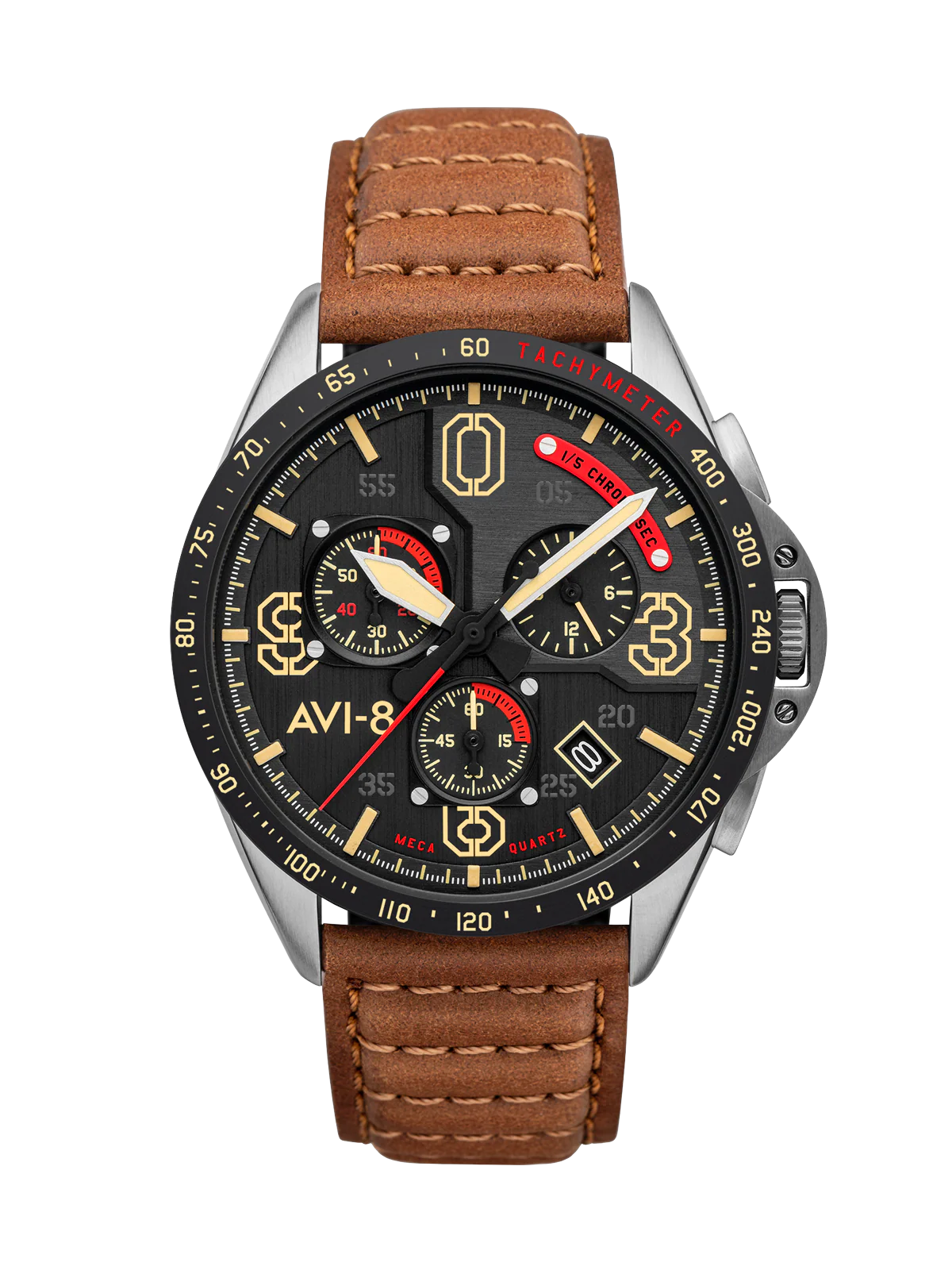 P-51 Mustang Blakeslee Chronograph | Black Dial - Image 12