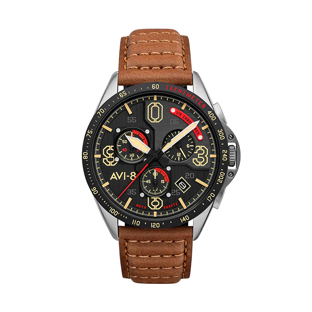 P-51 Mustang Blakeslee Chronograph | Black Dial - Image 35
