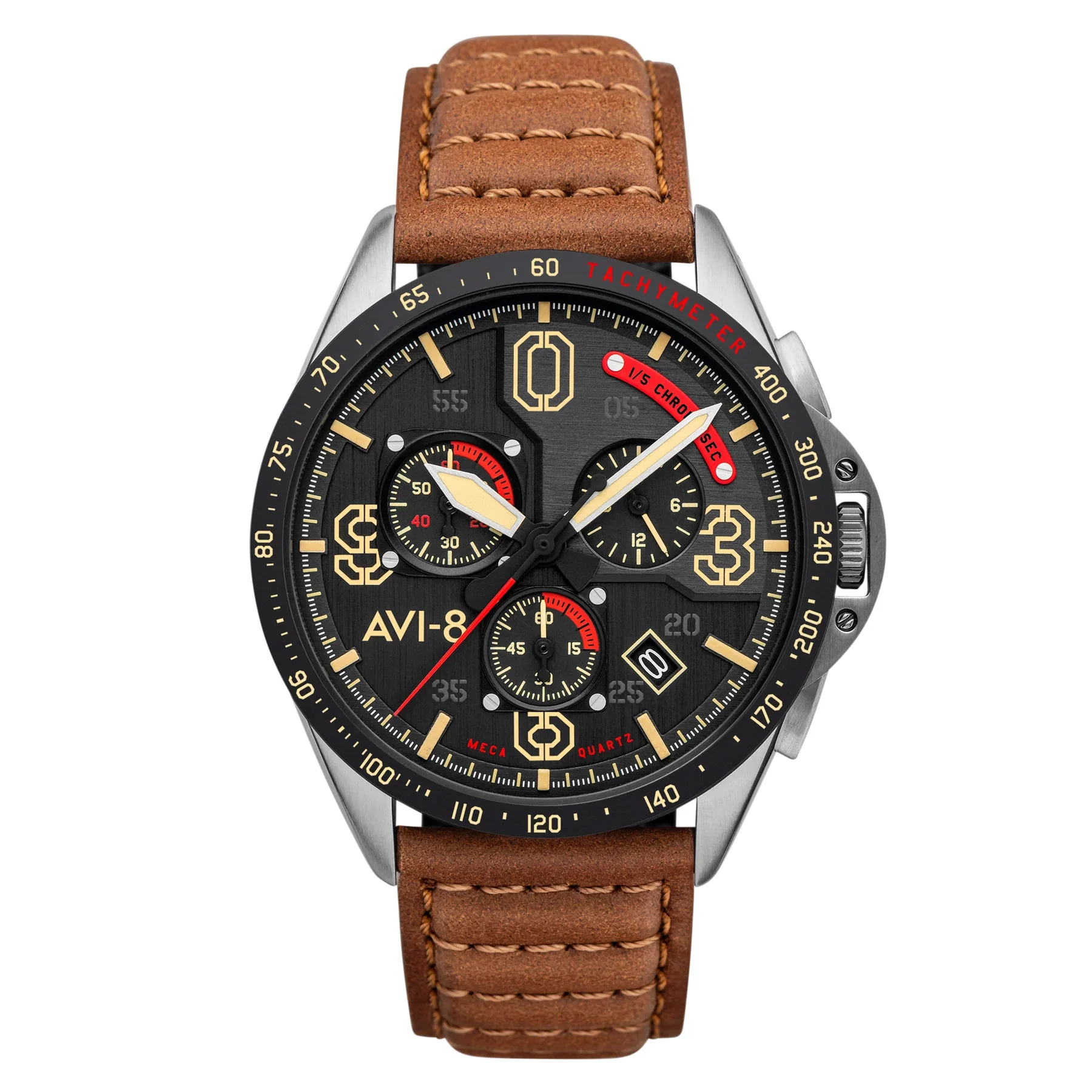 P-51 Mustang Blakeslee Chronograph | Black Dial - Image 36