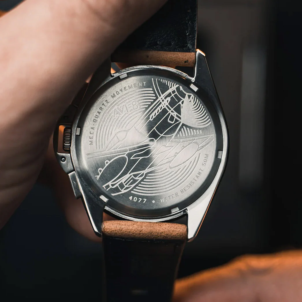 P-51 Mustang Blakeslee Chronograph | Black Dial - Image 40