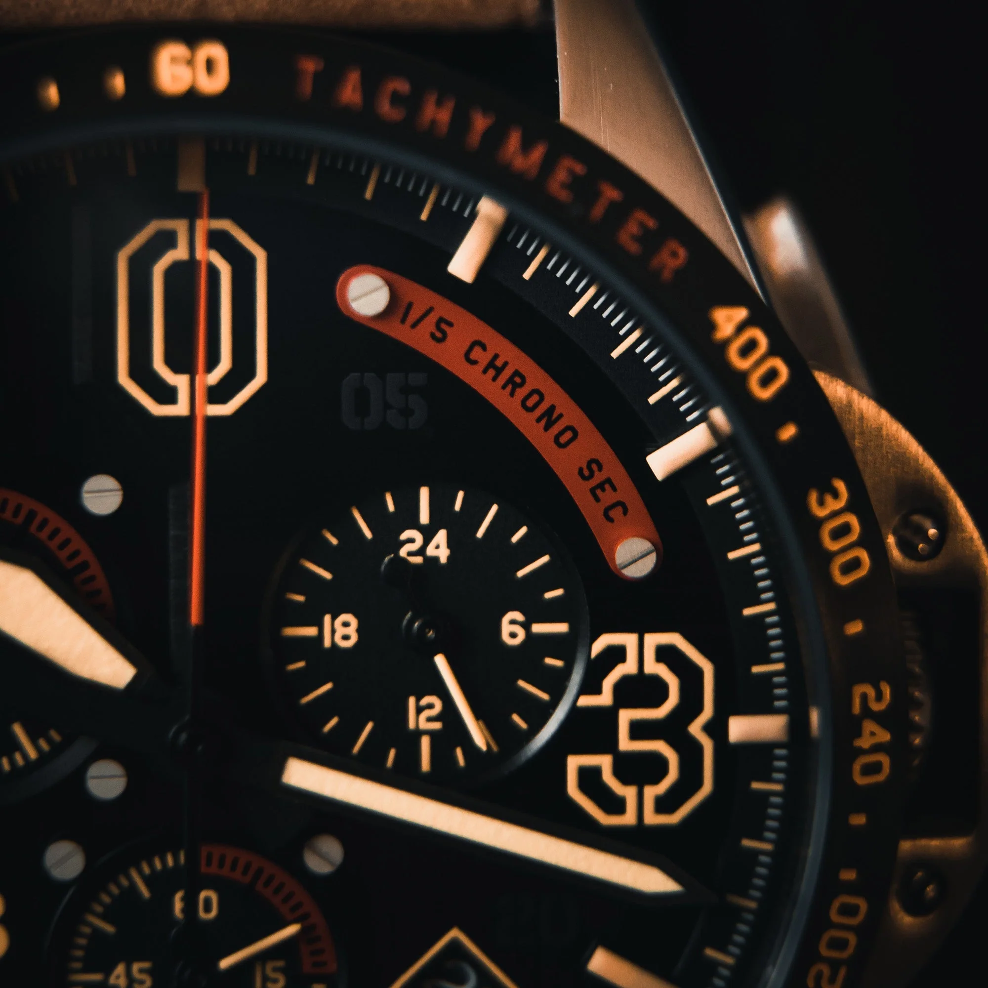 P-51 Mustang Blakeslee Chronograph | Black Dial - Image 5